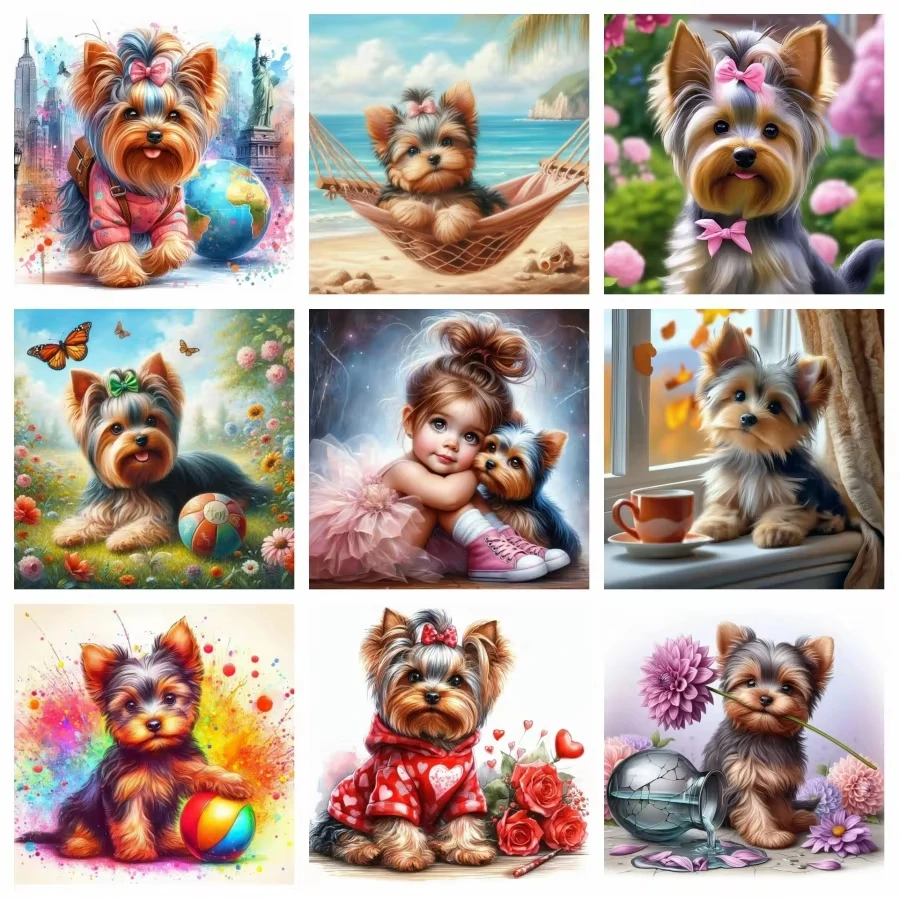 Cute Yorkshire Terrier Pet Dog New Style Educational Puzzle Difficult Challenge Leisure Decompression Jigsaw Puzzle
Cute Yorkshire Terrier Pet Dog New Style Educational Puzzle Difficult Challenge Leisure Decompression Jigsaw Puzzle