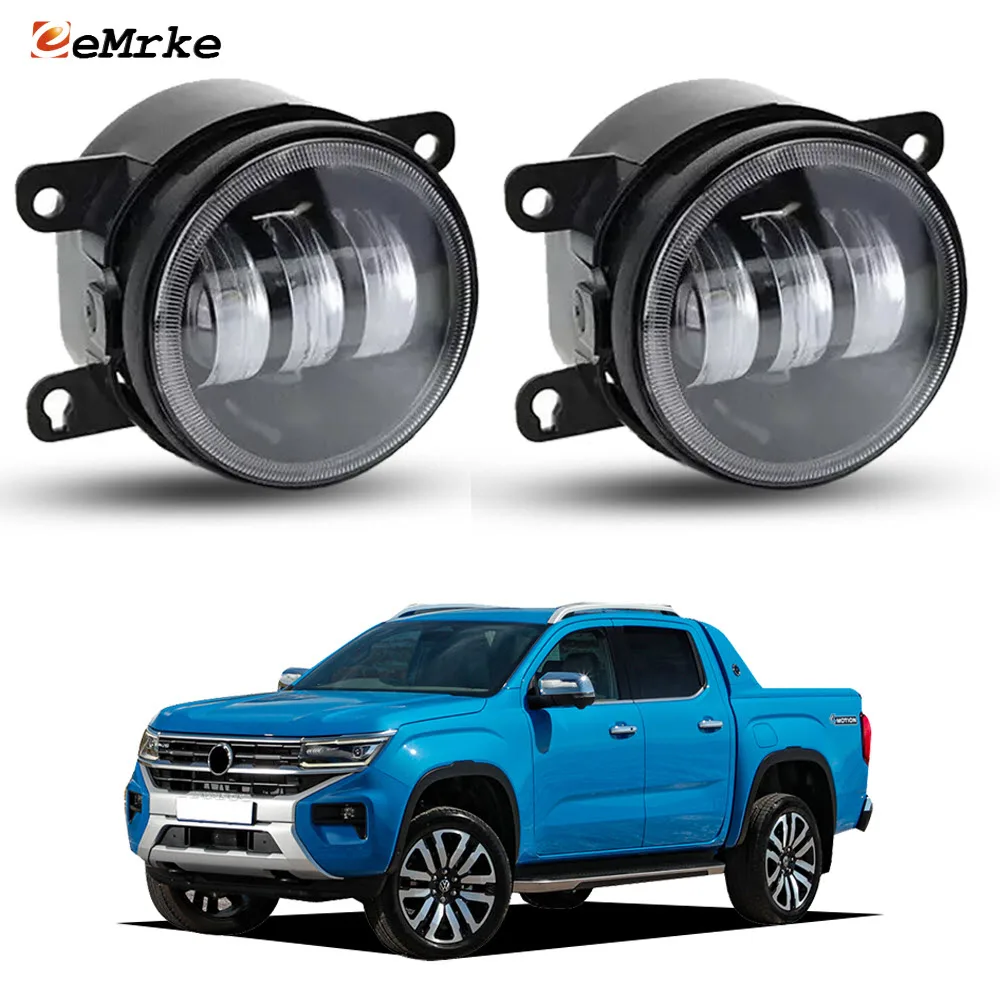 Светодиодные противотуманные фары в сборе для Volkswagen Amarok 2022 2023 2024, передний бампер, дневные ходовые огни (ДХО), замена заводских
Светодиодные противотуманные фары в сборе для Volkswagen Amarok 2022 2023 2024, передний бампер, дневные ходовые огни (ДХО), замена заводских