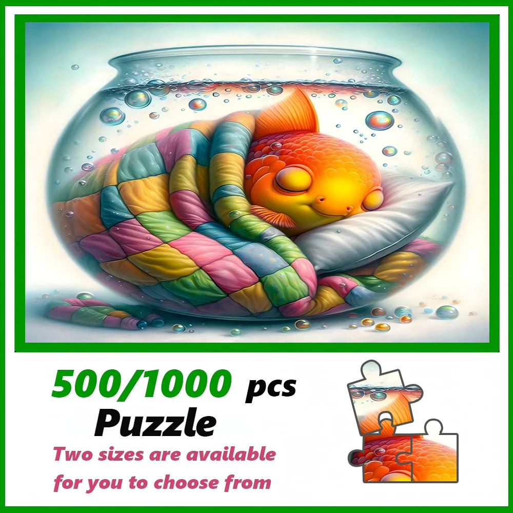 A high-quality 500/1000-piece puzzle, perfect for adults, is a fun family game that helps relieve stress and is great for birthd
A high-quality 500/1000-piece puzzle, perfect for adults, is a fun family game that helps relieve stress and is great for birthd