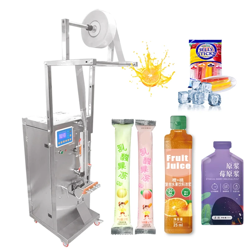 Small Automatic Juice Ice Lolly Liquid Bag Sachet Pouch Filling And Sealing Packing Packaging Machine For Small Business
Small Automatic Juice Ice Lolly Liquid Bag Sachet Pouch Filling And Sealing Packing Packaging Machine For Small Business