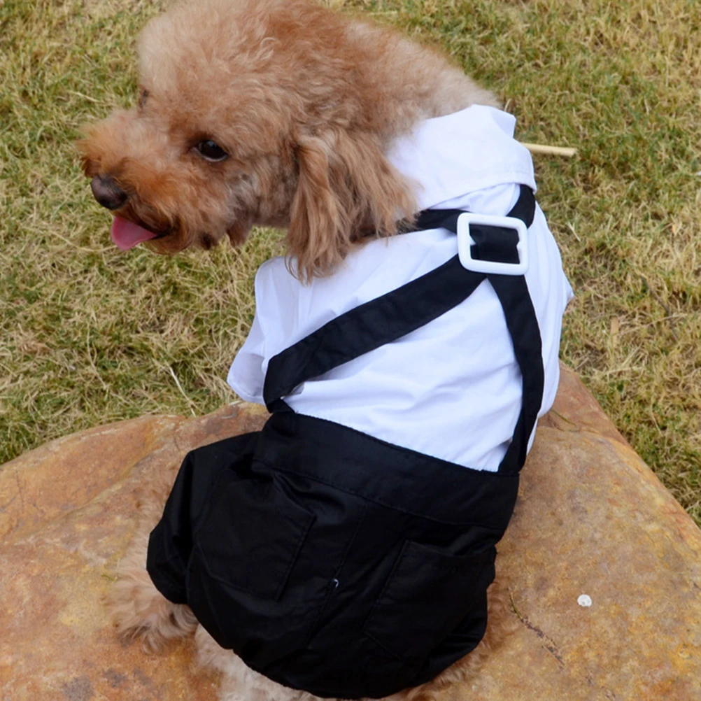Pet Wedding Suit White Dog Tie Cotton Costume Formal Wear Clothes Elegant Pet Suit Halloween New Year Wedding Chic
Pet Wedding Suit White Dog Tie Cotton Costume Formal Wear Clothes Elegant Pet Suit Halloween New Year Wedding Chic