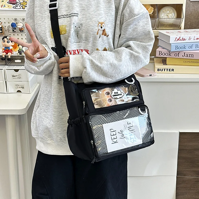 Japanese Women Y2K Comic Ulzzang Ita Bag Casual Fashion Large Capacity Hand Tote Bag Preppy Style Single Shoulder Crossbody Bag
Japanese Women Y2K Comic Ulzzang Ita Bag Casual Fashion Large Capacity Hand Tote Bag Preppy Style Single Shoulder Crossbody Bag