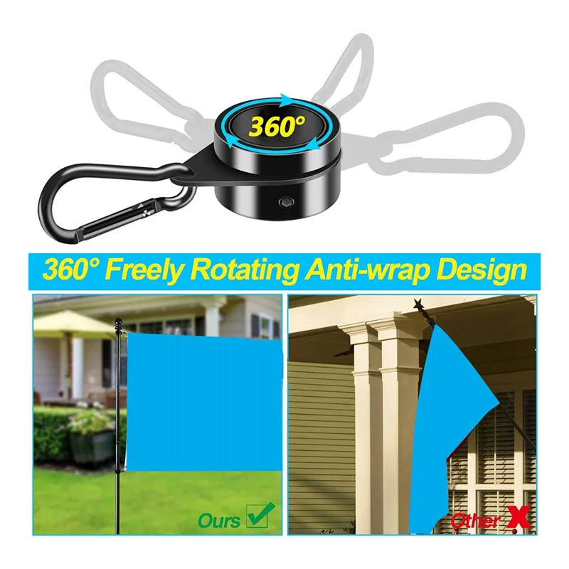A51M-Flag Pole Set For House Porch, Thickened Stainless Steel Wall Mount Flagpole Rotating Flagpole Rings No Bracket
A51M-Flag Pole Set For House Porch, Thickened Stainless Steel Wall Mount Flagpole Rotating Flagpole Rings No Bracket