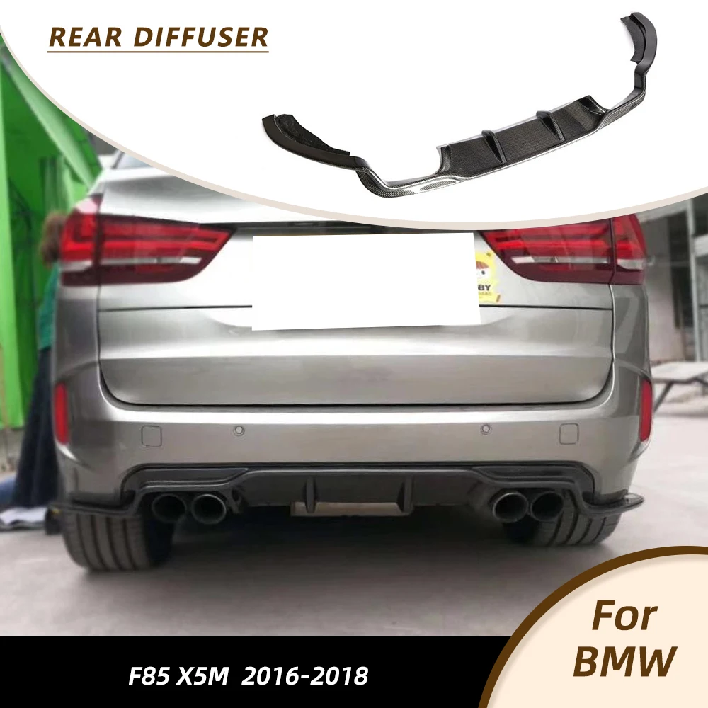 Задний диффузор автомобиля для BMW F85 X5M 2016-2018, крышка заднего бампера, нижний спойлер, защита балдахина, гоночные комплекты кузова из углеродного волокна
Задний диффузор автомобиля для BMW F85 X5M 2016-2018, крышка заднего бампера, нижний спойлер, защита балдахина, гоночные комплекты кузова из углеродного волокна