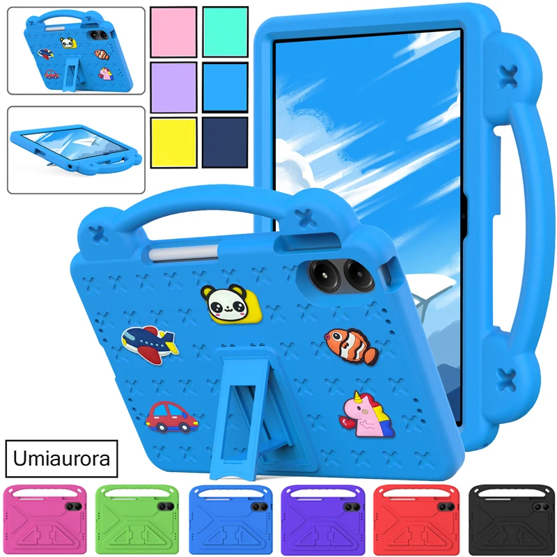 For Xiaomi Redmi Pad2 Pad SE 8.7 Pro 12.1 10.6 Mi Pad 5 6 11 inch Pad7 11.2 Kids Cartoon Shockproof EVA Tablet Case Stand Funda
For Xiaomi Redmi Pad2 Pad SE 8.7 Pro 12.1 10.6 Mi Pad 5 6 11 inch Pad7 11.2 Kids Cartoon Shockproof EVA Tablet Case Stand Funda