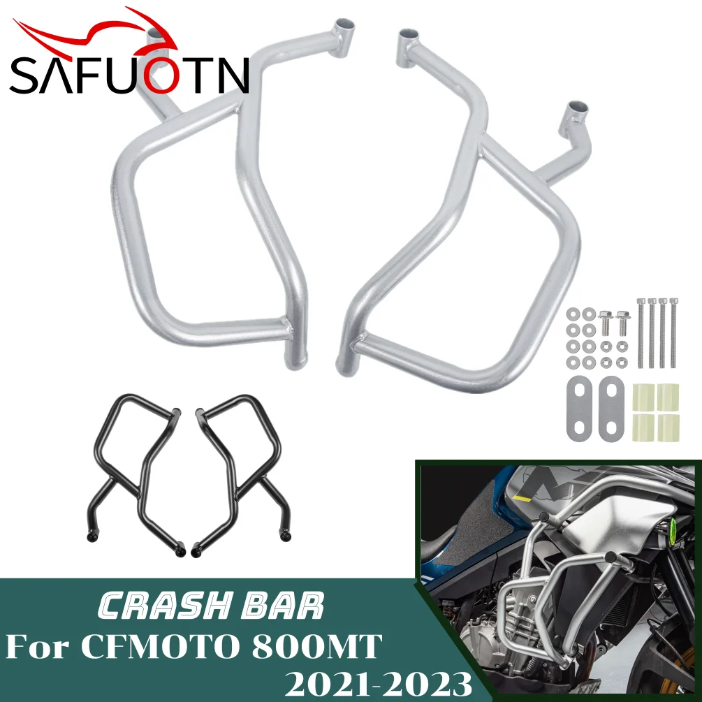 Для CFMOTO 800MT 2021 2022 2023 2024 защита двигателя шоссе полоса защиты рамы мотоцикла бампер 800 MT аксессуары
Для CFMOTO 800MT 2021 2022 2023 2024 защита двигателя шоссе полоса защиты рамы мотоцикла бампер 800 MT аксессуары