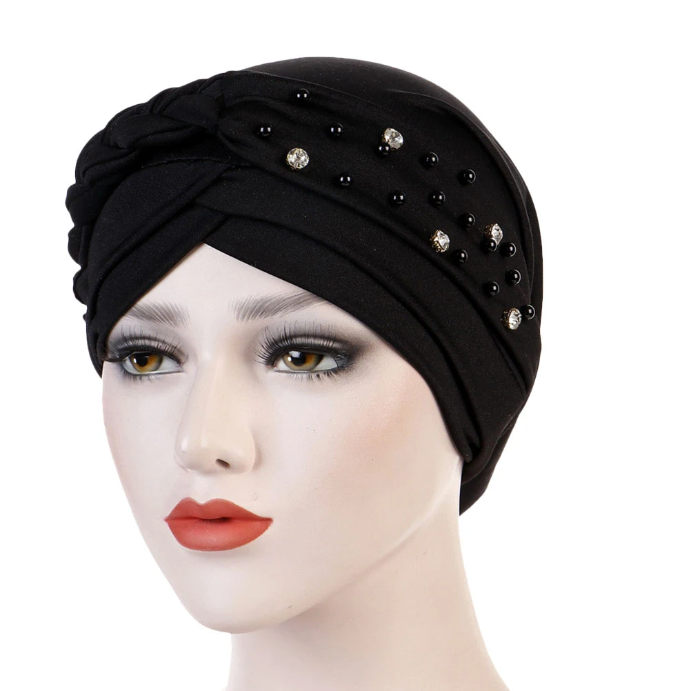 1pc Turban Hat Accessories Protector Fashion Wrap Cap Sleeping Durable Stretchy Hair Protector Comfortably Fit Head 
1pc Turban Hat Accessories Protector Fashion Wrap Cap Sleeping Durable Stretchy Hair Protector Comfortably Fit Head