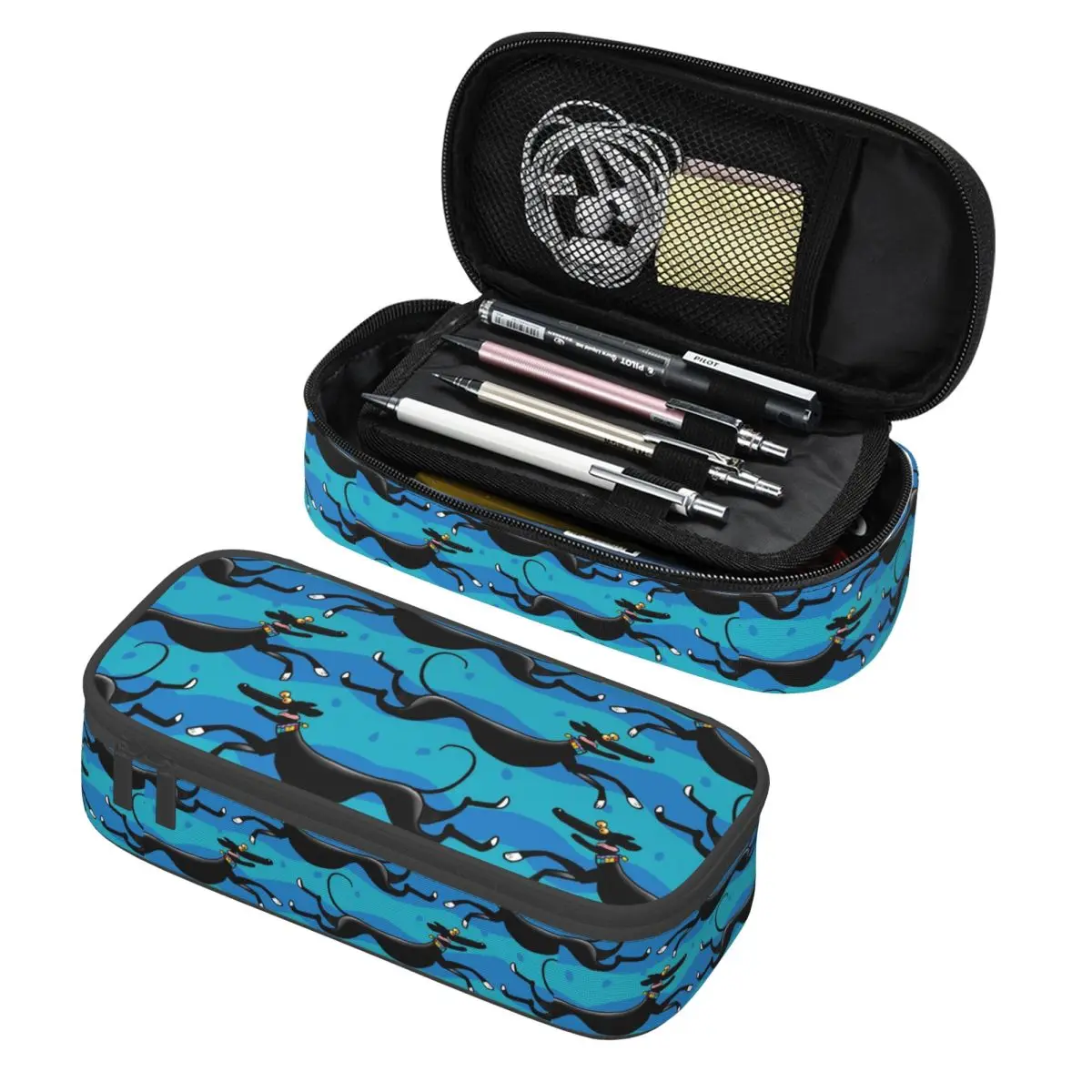 Custom Blue Zoomies Pattern Cute Pencil Case Girls Boys Large Capacity Greyhound Whippet Dog Pencil Pouch Students Stationery
Custom Blue Zoomies Pattern Cute Pencil Case Girls Boys Large Capacity Greyhound Whippet Dog Pencil Pouch Students Stationery