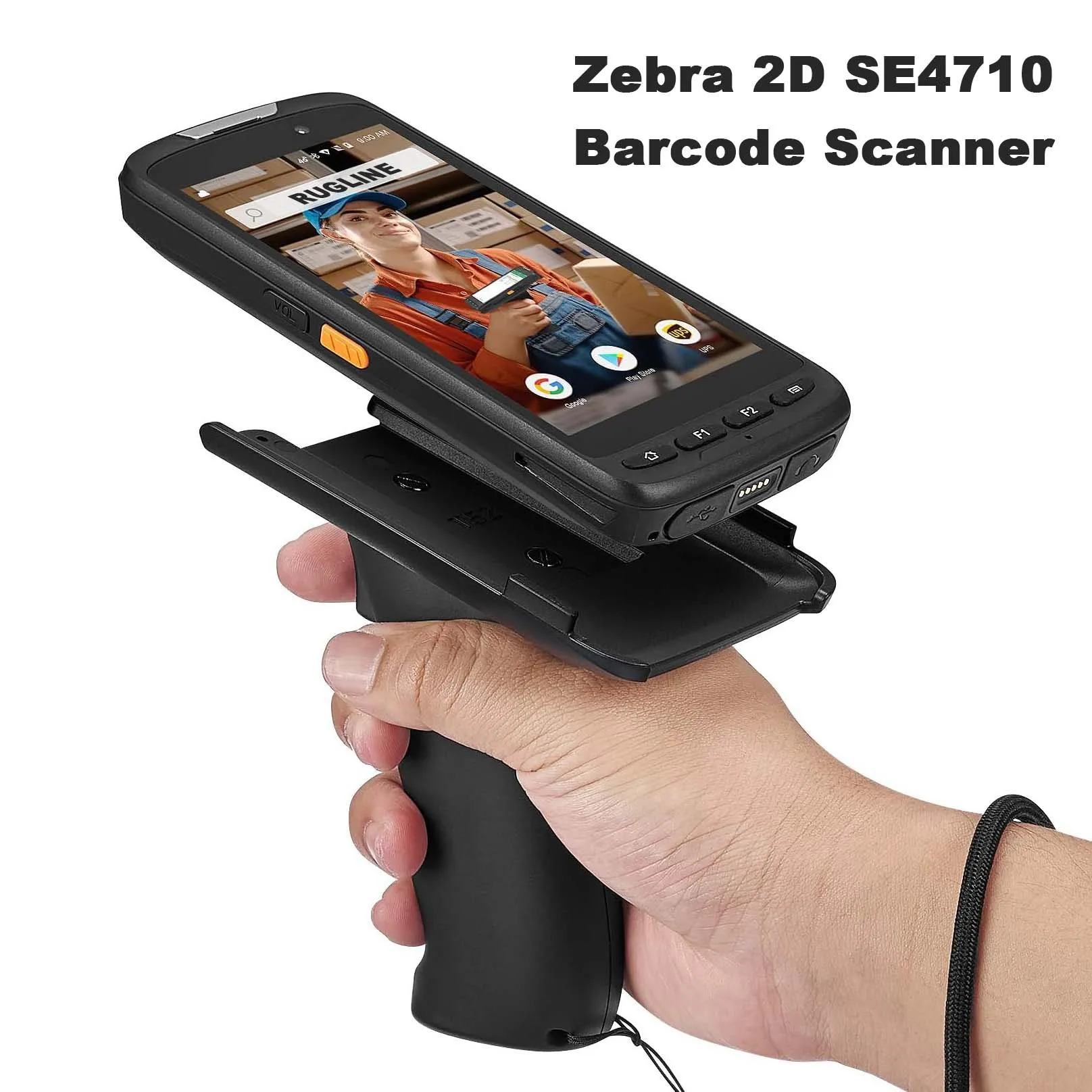 RUGLINE Android11 4G+64G Rugged Handheld Terminal Mobile Device 1D 2D QR PDF417 Barcode Scanner Logistic PDA 5" Wifi 4G POS PDA
