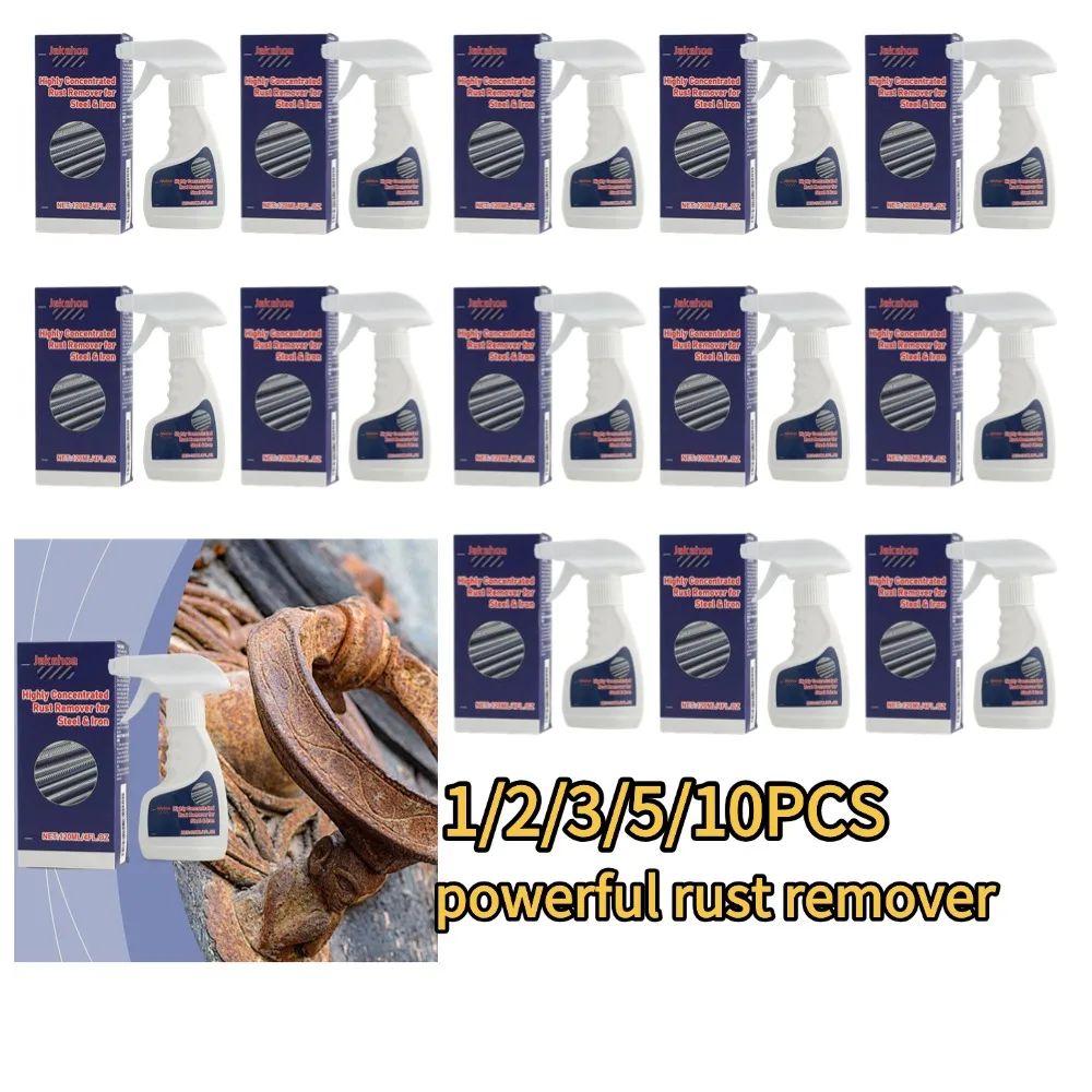 Metal Rust Remover Multipurpose Rust Stain Remover Gentle Portable Rust Remover Liquid for Rebar Iron Car Maintenance Cleaning
Metal Rust Remover Multipurpose Rust Stain Remover Gentle Portable Rust Remover Liquid for Rebar Iron Car Maintenance Cleaning