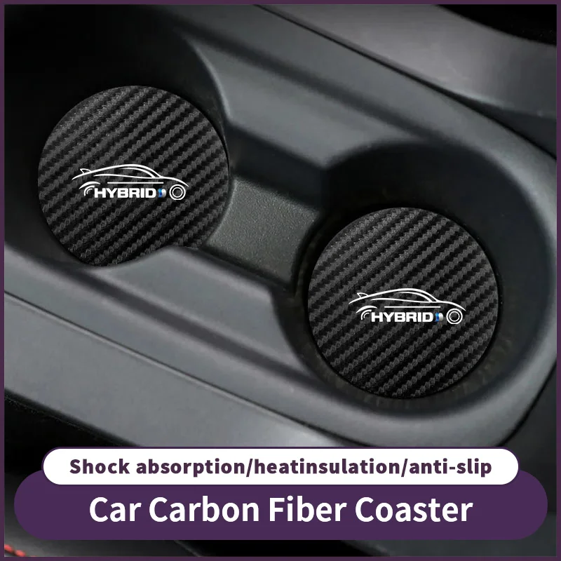 1-Pair Car Cup Mat Hybrid Silver Label Interior Anti Slip Mat Carbon Fiber Pattern Car Cup Mat Storage Mat
1-Pair Car Cup Mat Hybrid Silver Label Interior Anti Slip Mat Carbon Fiber Pattern Car Cup Mat Storage Mat