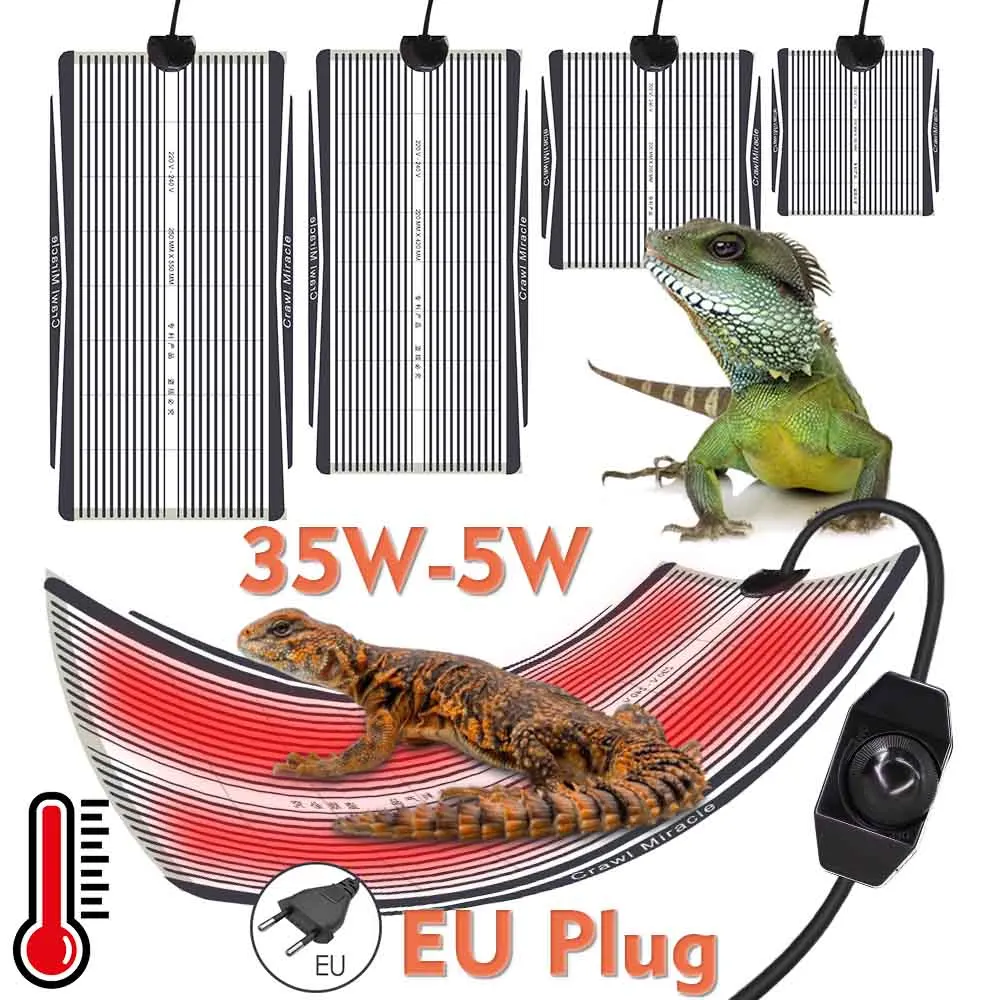 5/15/25/35W Plants Heating Pad Reptile Warmer Heat Mat with Temperature Control Waterproof for Indoor Garden Greenhouse Seedling
5/15/25/35W Plants Heating Pad Reptile Warmer Heat Mat with Temperature Control Waterproof for Indoor Garden Greenhouse Seedling