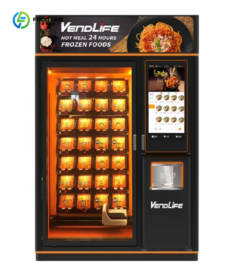 Supermarket Hot Meal Vending Machine Hot Food Vending Machine with Micro-wave Oven
Supermarket Hot Meal Vending Machine Hot Food Vending Machine with Micro-wave Oven