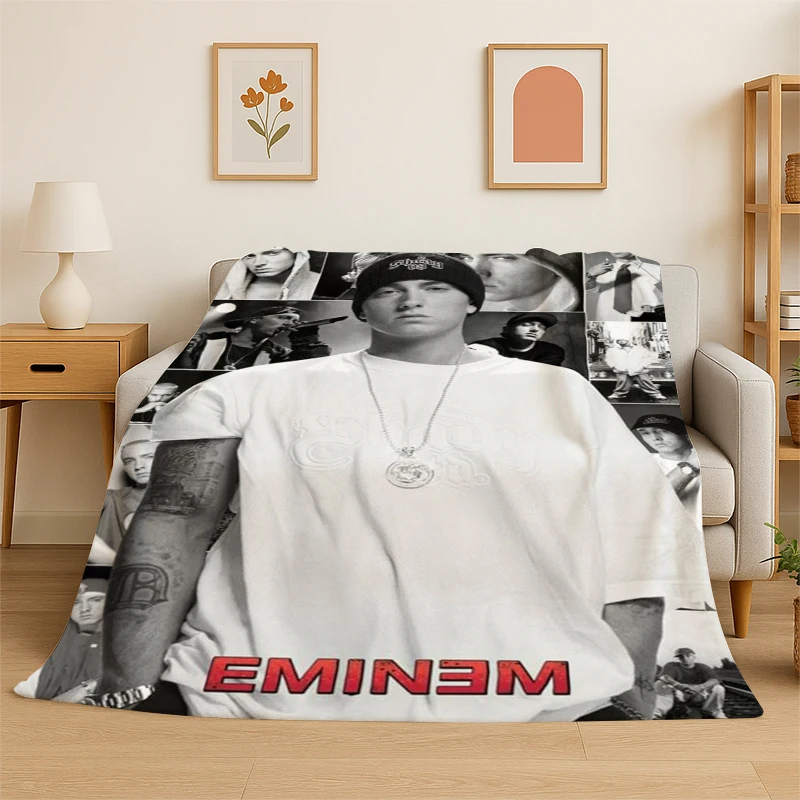 Rapper Eminem Tupac 18pac Hip Hop Rap God Flannel Blanket Soft Warm Throw Blanket for Bedroom Living Room Bed Travel Picnic
Rapper Eminem Tupac 18pac Hip Hop Rap God Flannel Blanket Soft Warm Throw Blanket for Bedroom Living Room Bed Travel Picnic