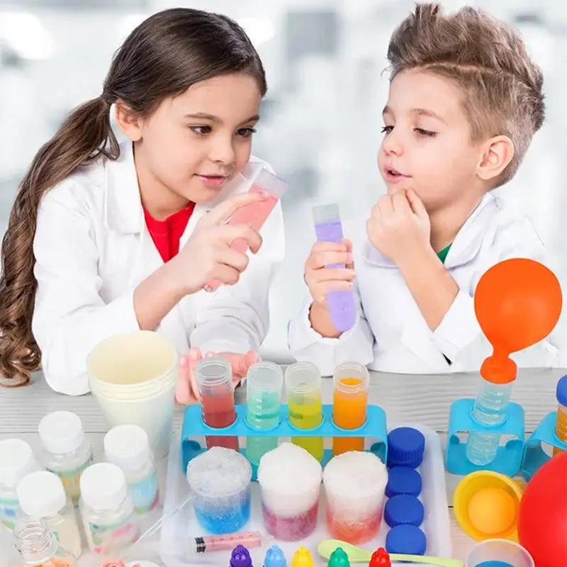 4 Jumbo Test Tubes Dropper Funnel Science Toy Fine Motor Skill Learning Set for Kids Lab and Exploration Activities
4 Jumbo Test Tubes Dropper Funnel Science Toy Fine Motor Skill Learning Set for Kids Lab and Exploration Activities
