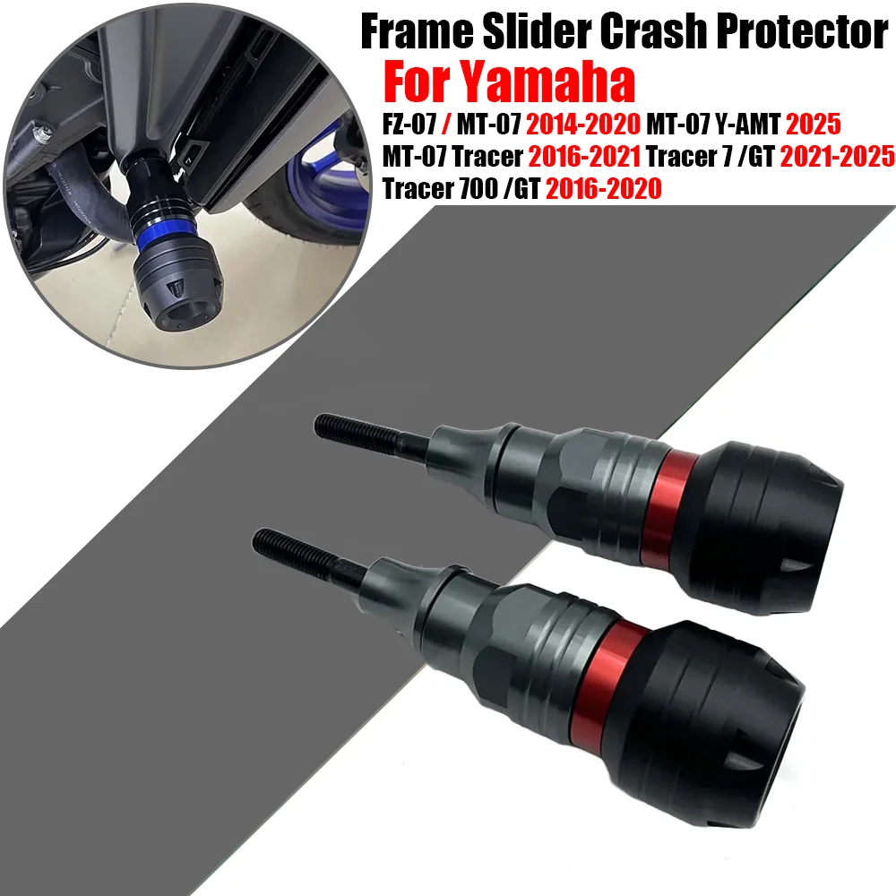 For YAMAHA Tracer 700 GT Tracer 7 GT MT-07 MT07 FZ07 Motorcycle Accessories Frame Sliders Crash Protector Falling Protection Pad
For YAMAHA Tracer 700 GT Tracer 7 GT MT-07 MT07 FZ07 Motorcycle Accessories Frame Sliders Crash Protector Falling Protection Pad