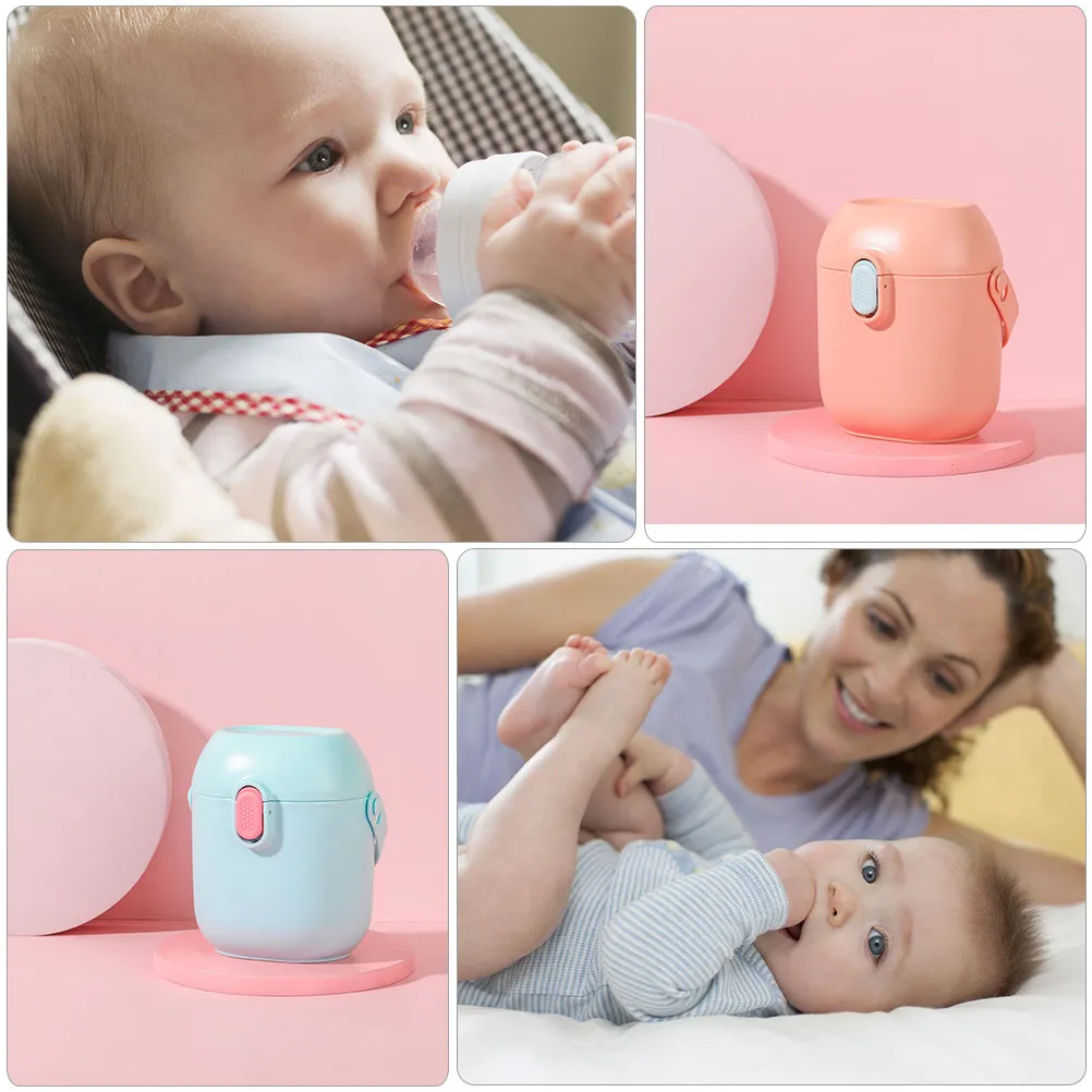 2Set Baby Formula Dispenser Portable Milk Powder Case with Spoon Ergonomic Handle Double-Layer Seal Leakproof Color-Coded PP Tpe
2Set Baby Formula Dispenser Portable Milk Powder Case with Spoon Ergonomic Handle Double-Layer Seal Leakproof Color-Coded PP Tpe