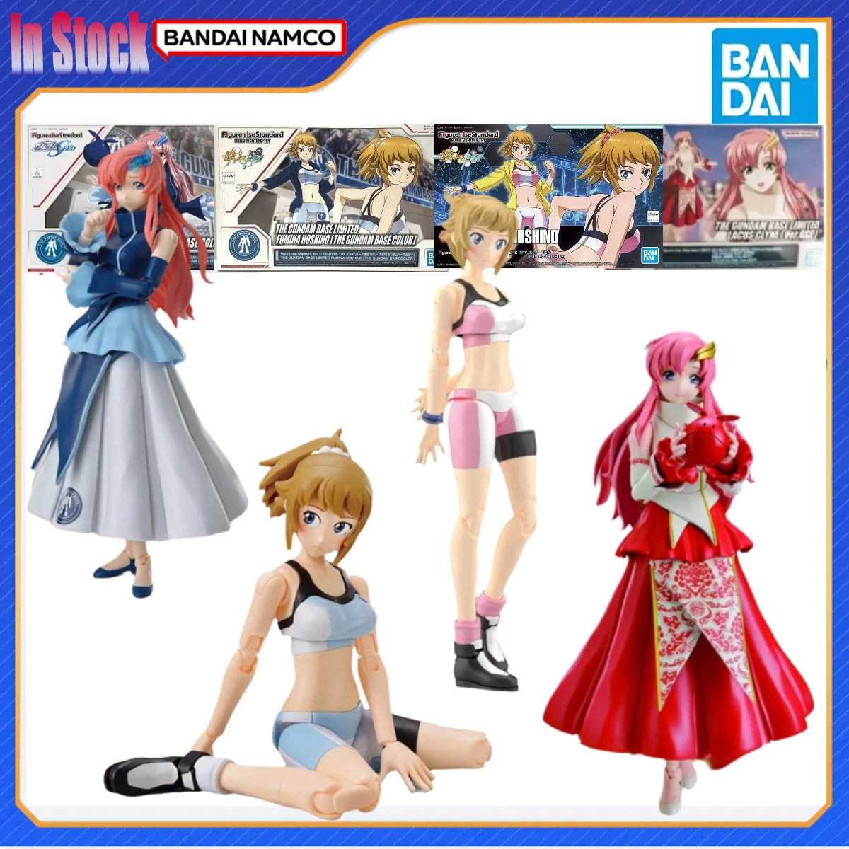 Original Genuine Bandai Anime FRS Gundam 160MM Hoshino Fumina Lacus Clyne Action Figure Model Kits Boys Girls Gift Original Box
Original Genuine Bandai Anime FRS Gundam 160MM Hoshino Fumina Lacus Clyne Action Figure Model Kits Boys Girls Gift Original Box