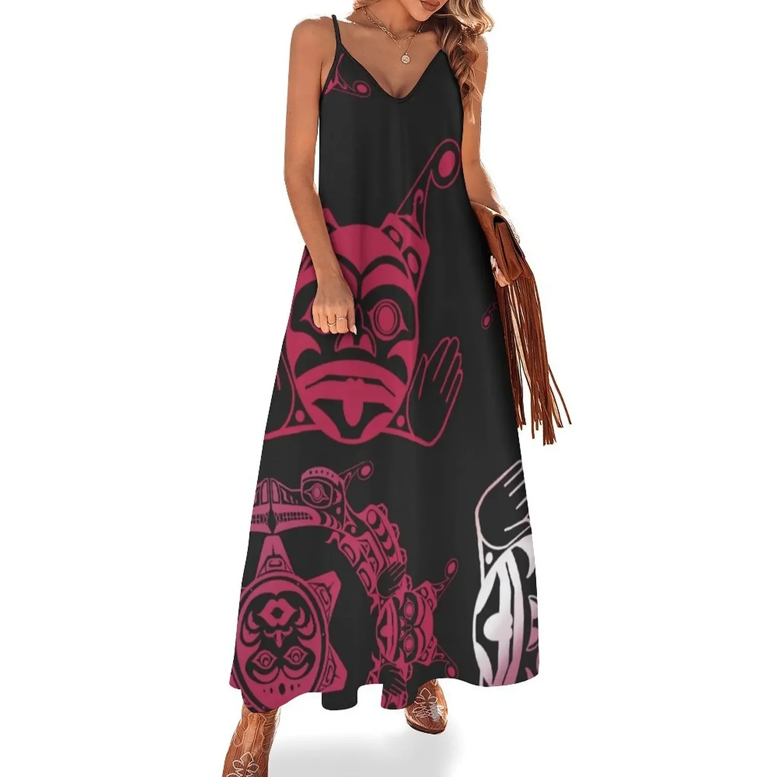 Pink design of Self Love with Sun Design Sleeveless Dress Woman dresses elegant guest wedding dress Dress
Pink design of Self Love with Sun Design Sleeveless Dress Woman dresses elegant guest wedding dress Dress