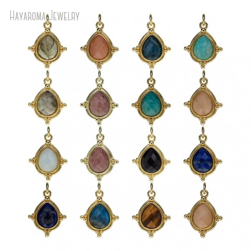 12Pcs Gold Color Jewelry Wholesale Pendant Water Drop Shape Teardrop Charms PM50455
12Pcs Gold Color Jewelry Wholesale Pendant Water Drop Shape Teardrop Charms PM50455
