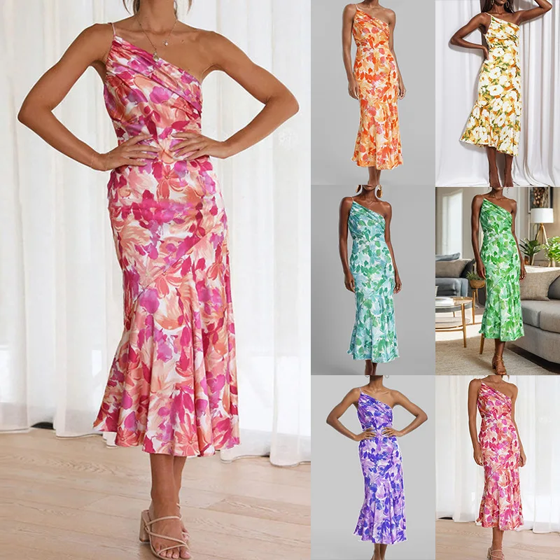 Women's Printed Off Shoulder Strapless Dress Summer Casual Overall Jumpsuit Playsuit Matching Set
Women's Printed Off Shoulder Strapless Dress Summer Casual Overall Jumpsuit Playsuit Matching Set