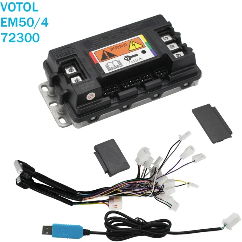 VOTOL EM50-4 48-72V 72300 Programmable Controller 2000W Electric Scooter Electric motorcycle QS motor controller
VOTOL EM50-4 48-72V 72300 Programmable Controller 2000W Electric Scooter Electric motorcycle QS motor controller