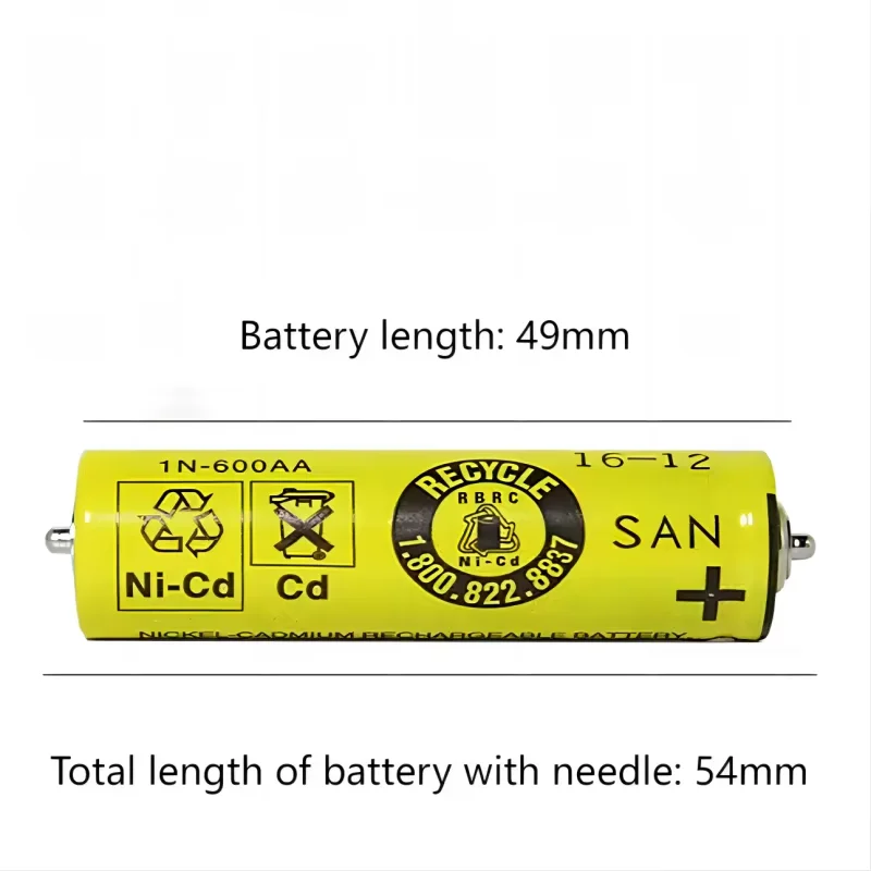1-2pcs New 600mAh 1.2V Battery For Panasonic ER149 ER154 ER1410 ER1510 ER1511 ER1610 ER1611 ER-1611 Shaver Razors Hair Clipper
1-2pcs New 600mAh 1.2V Battery For Panasonic ER149 ER154 ER1410 ER1510 ER1511 ER1610 ER1611 ER-1611 Shaver Razors Hair Clipper