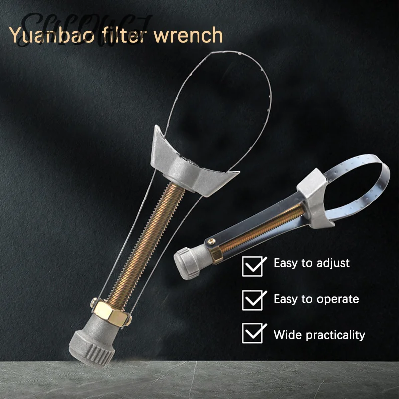 1pc Car Auto Motorcycle Oil Filter Removal Tool Strap Wrench Diameter Adjustable 60mm To 120mm Top Quality
1pc Car Auto Motorcycle Oil Filter Removal Tool Strap Wrench Diameter Adjustable 60mm To 120mm Top Quality