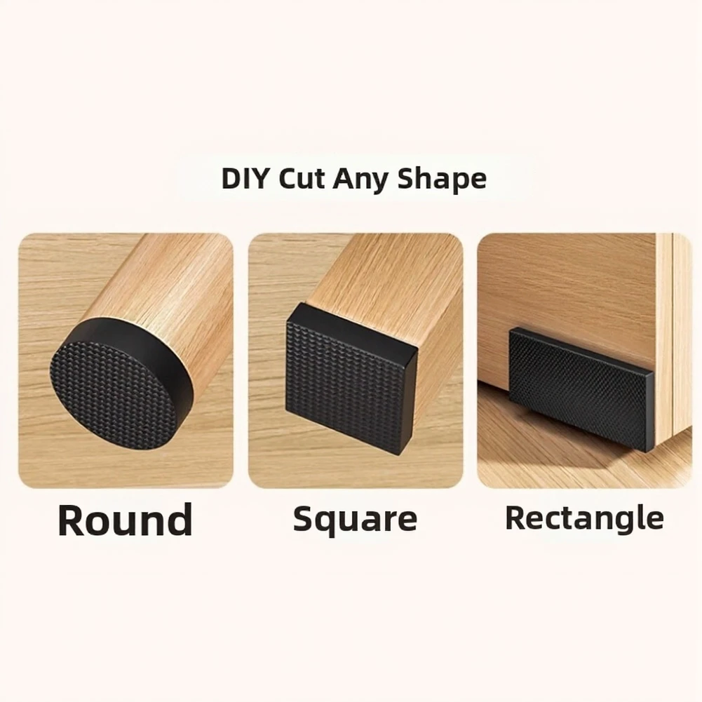 6cm Wide 6mm Thick Black EVA Anti-Slip Rubber Mat Self Floor Protector for Tables Chairs Sofas Beds Cabinets Speakers
6cm Wide 6mm Thick Black EVA Anti-Slip Rubber Mat Self Floor Protector for Tables Chairs Sofas Beds Cabinets Speakers