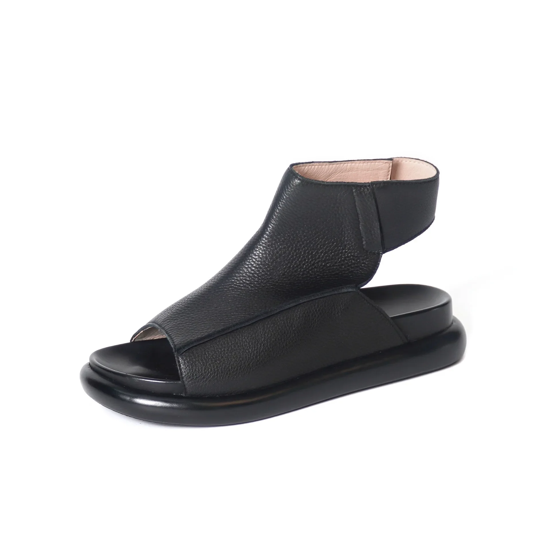 Birkuir Open Toe Sandals For Women High Top Casual Beach Slides Genuine Leather Luxury Hook Loop Soft Comfort Flat Heel Sandals
Birkuir Open Toe Sandals For Women High Top Casual Beach Slides Genuine Leather Luxury Hook Loop Soft Comfort Flat Heel Sandals