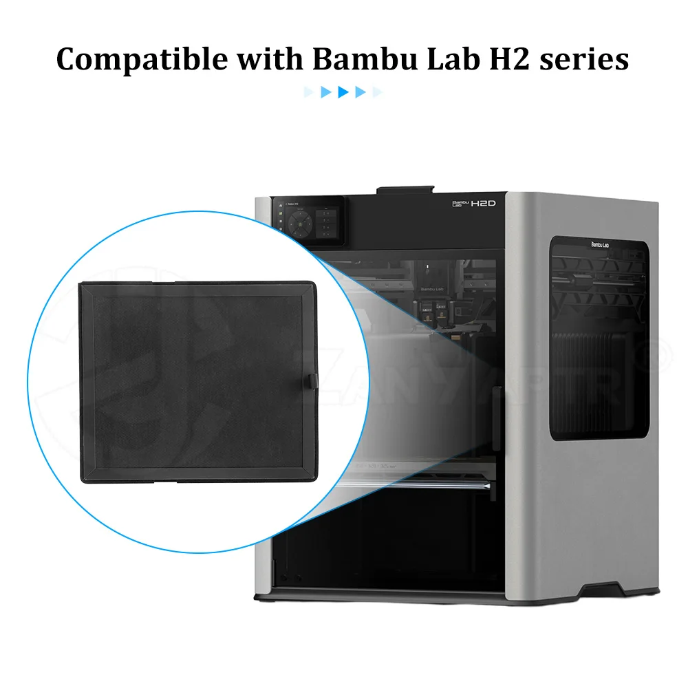 High Efficiency Air Filter Element Dust Smoke Removal Filter For Bambu Lab H2 Series Printer accessories
High Efficiency Air Filter Element Dust Smoke Removal Filter For Bambu Lab H2 Series Printer accessories