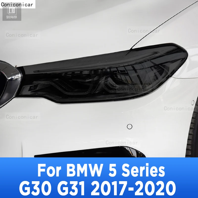 Headlight TPU Protective Film For BMW 5 Series G30 G31 2017-2020 Car Exterior Anti-scratch Front Lamp Repair Accessories Sticker
Headlight TPU Protective Film For BMW 5 Series G30 G31 2017-2020 Car Exterior Anti-scratch Front Lamp Repair Accessories Sticker