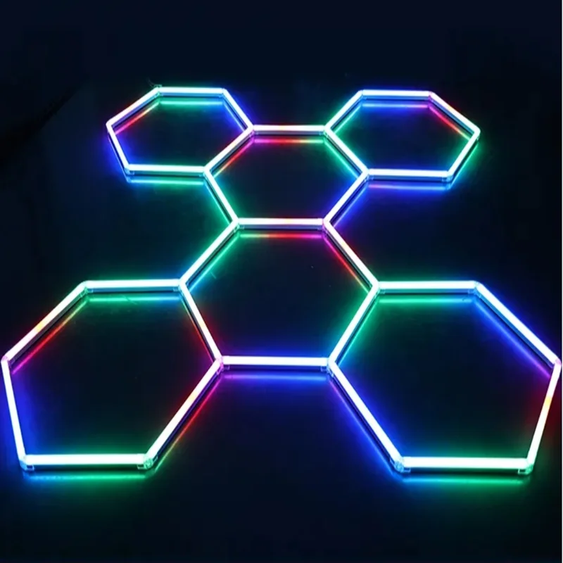 Сменный цвет декоративный шестиугольный луч освещения Rgb дискотека настенные светильники светодиодные атмосферные автомобильные фонари мультиформа энергосбережение
Сменный цвет декоративный шестиугольный луч освещения Rgb дискотека настенные светильники светодиодные атмосферные автомобильные фонари мультиформа энергосбережение