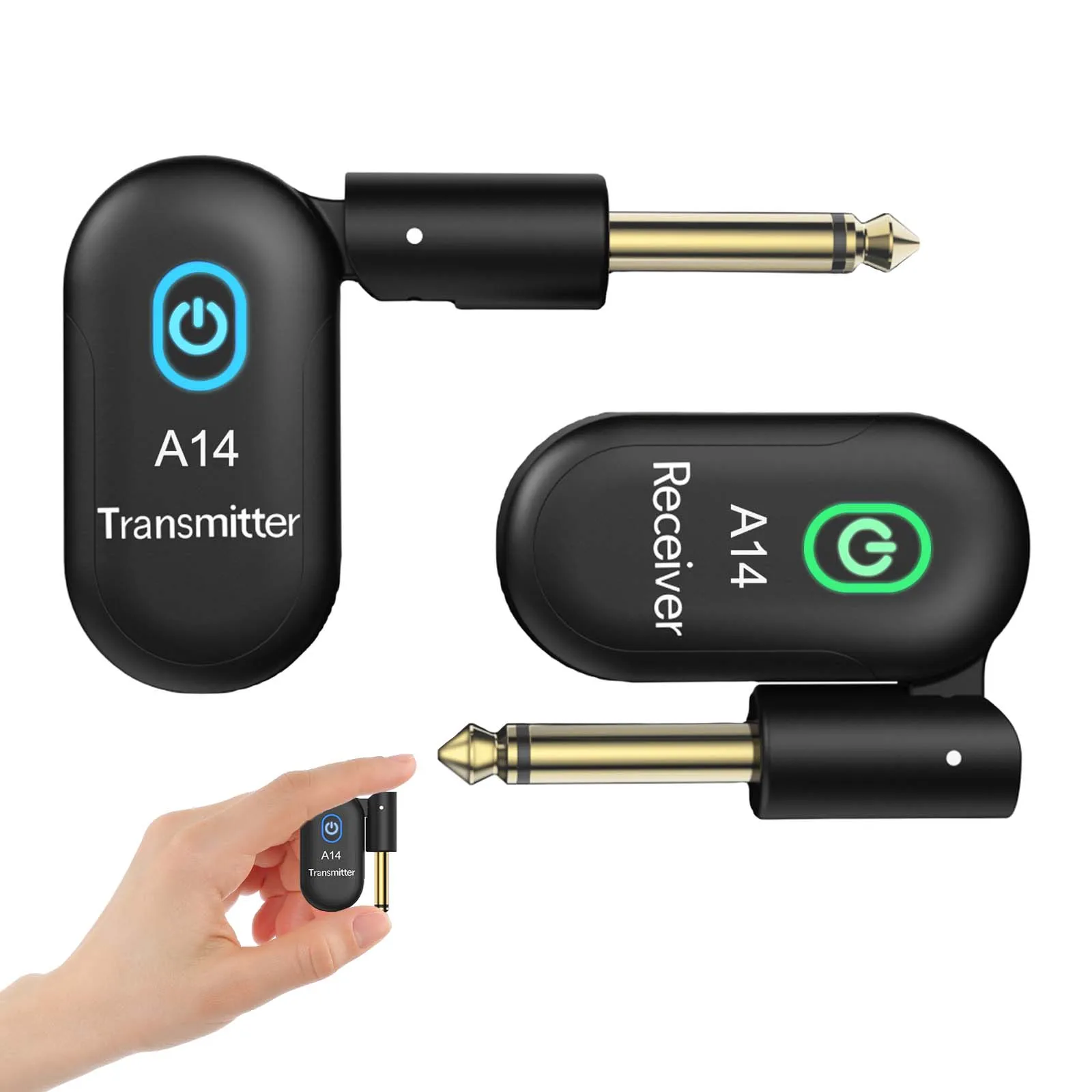 Guitar Wireless System Transmitter Receiver Built-in Rechargeable 2.4G Wireless Guitar Transmitter For Electric Guitar Amplifier
Guitar Wireless System Transmitter Receiver Built-in Rechargeable 2.4G Wireless Guitar Transmitter For Electric Guitar Amplifier