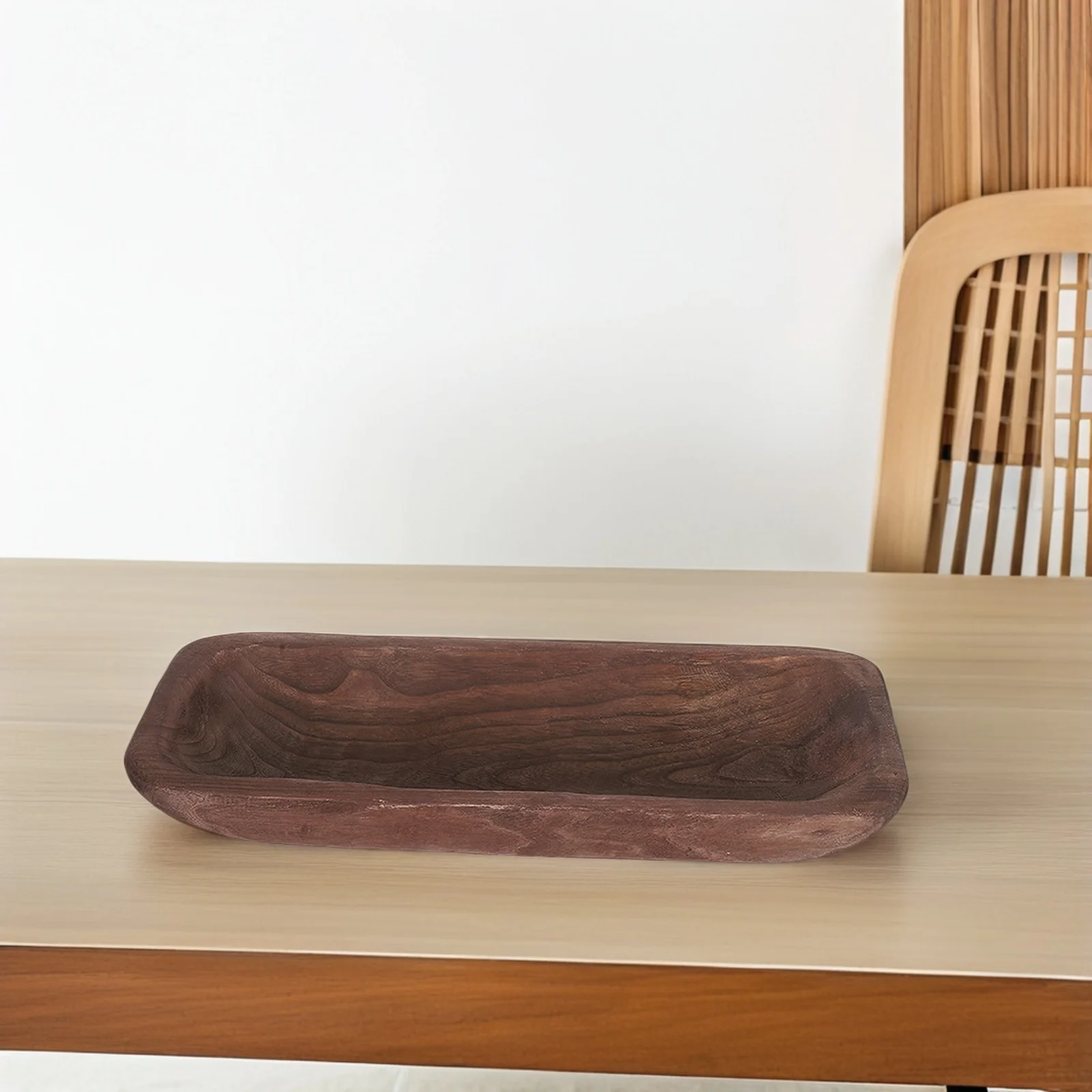 Retro Wood Tray Decorative Small Wooden Fruit Bowl Vintage Handmade Natural Textures Guesthouse Hotel Kitchen Bar Accessories
Retro Wood Tray Decorative Small Wooden Fruit Bowl Vintage Handmade Natural Textures Guesthouse Hotel Kitchen Bar Accessories