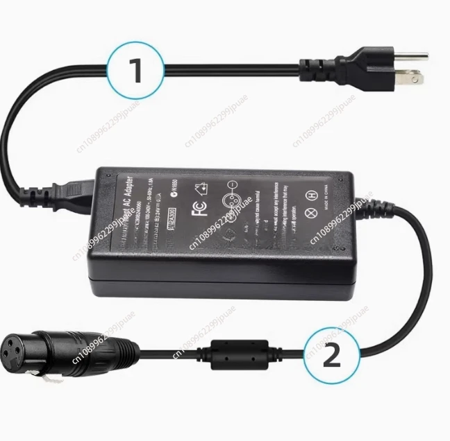 24V 9A AC Power Adapter to 3-pin XLR Female Connector 3-pin XLR able is suitable for 24V 9A Camera Adapter
24V 9A AC Power Adapter to 3-pin XLR Female Connector 3-pin XLR able is suitable for 24V 9A Camera Adapter