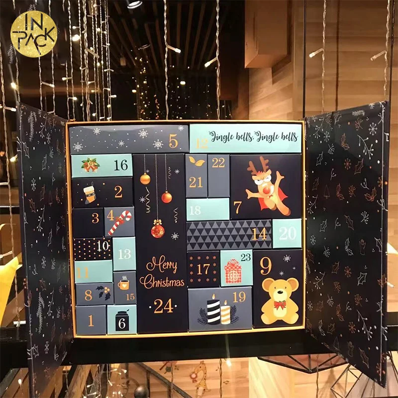 customized. custom. Factory Custom Wholesale Countdown Drawer Paper Cosmetic Packaging Gift Christmas Advent Calendar Boxes
customized. custom. Factory Custom Wholesale Countdown Drawer Paper Cosmetic Packaging Gift Christmas Advent Calendar Boxes