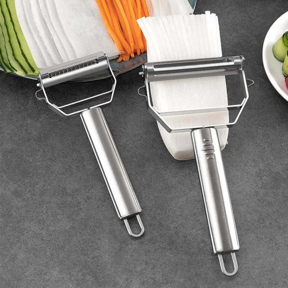 New Stainless Steel Vegetable Peeler Potato Multiple-Function Cucumber Slicer Kitchen Tool Carrot Julienne
New Stainless Steel Vegetable Peeler Potato Multiple-Function Cucumber Slicer Kitchen Tool Carrot Julienne