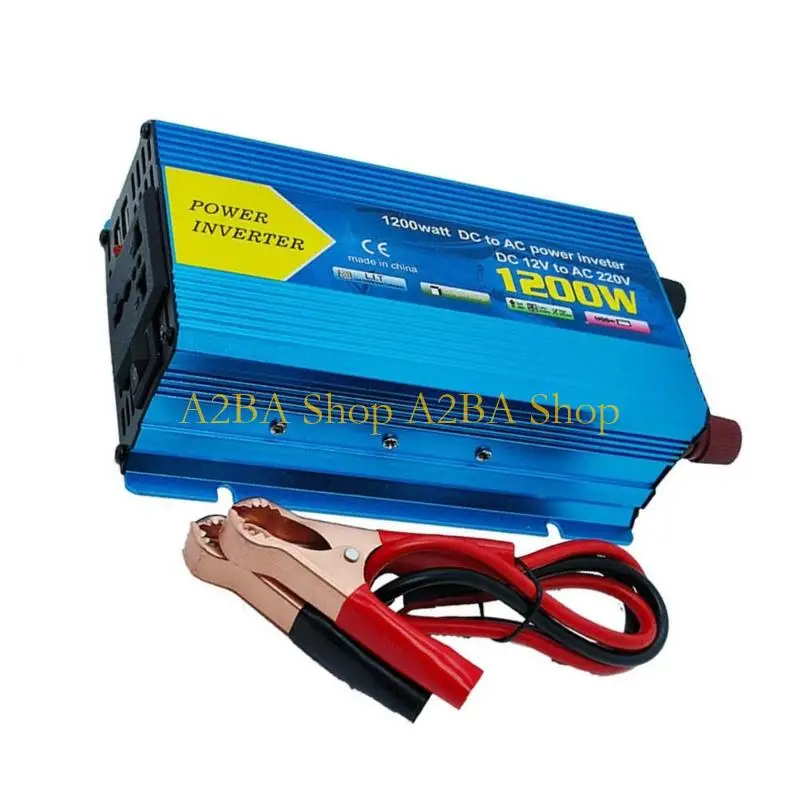 A2BA Metal and Plastic Inverters 12V to 110V 220V Modified Sines Construction for Frequent Movement Harsh Conditions
A2BA Metal and Plastic Inverters 12V to 110V 220V Modified Sines Construction for Frequent Movement Harsh Conditions