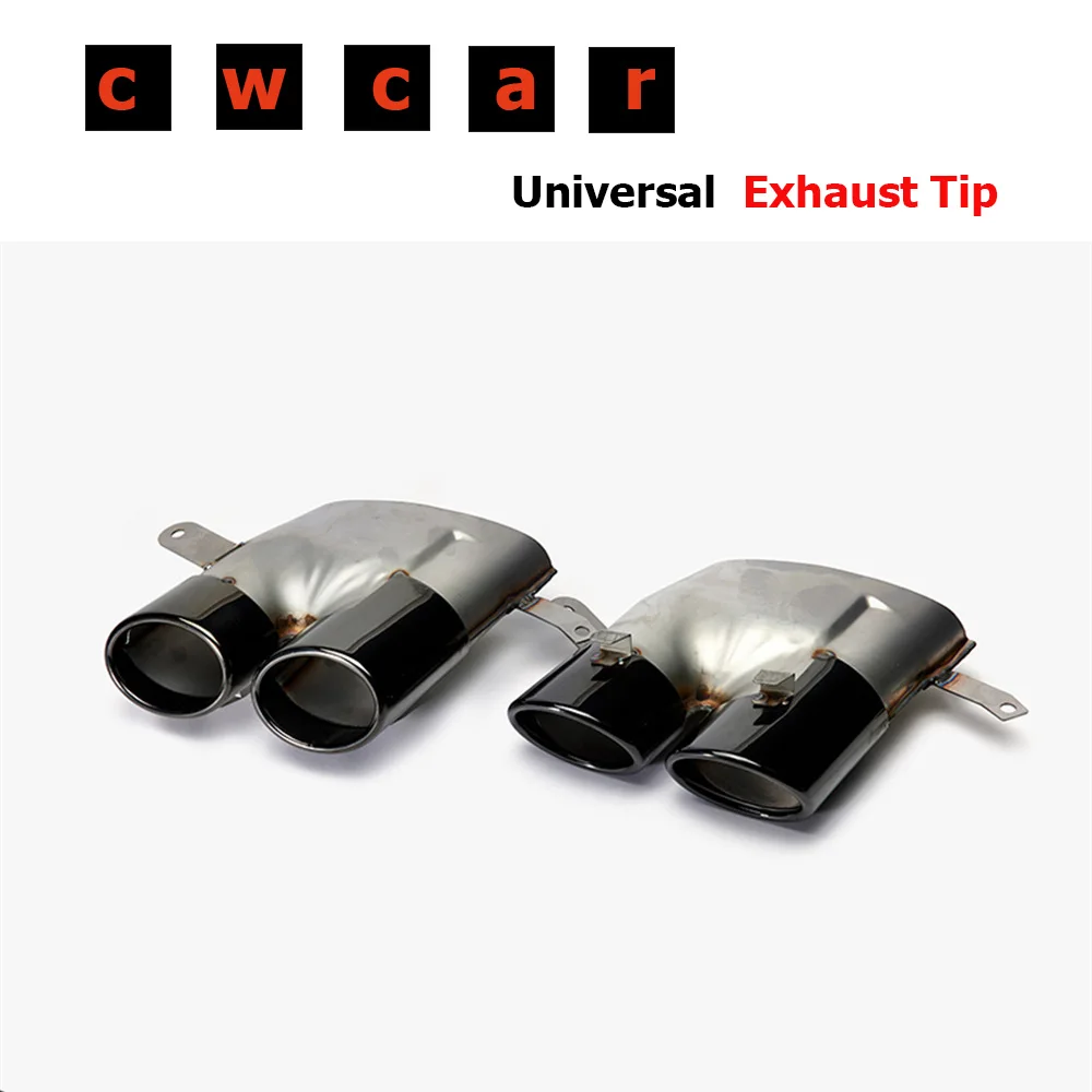 1 Pair 4 Out Stainless Steel Black Car Exhaust Pipe For 2016-2018 Audi A6 A7 S Line Up S6 S7 Muffler Tip Tailpipe Exhaust System
1 Pair 4 Out Stainless Steel Black Car Exhaust Pipe For 2016-2018 Audi A6 A7 S Line Up S6 S7 Muffler Tip Tailpipe Exhaust System