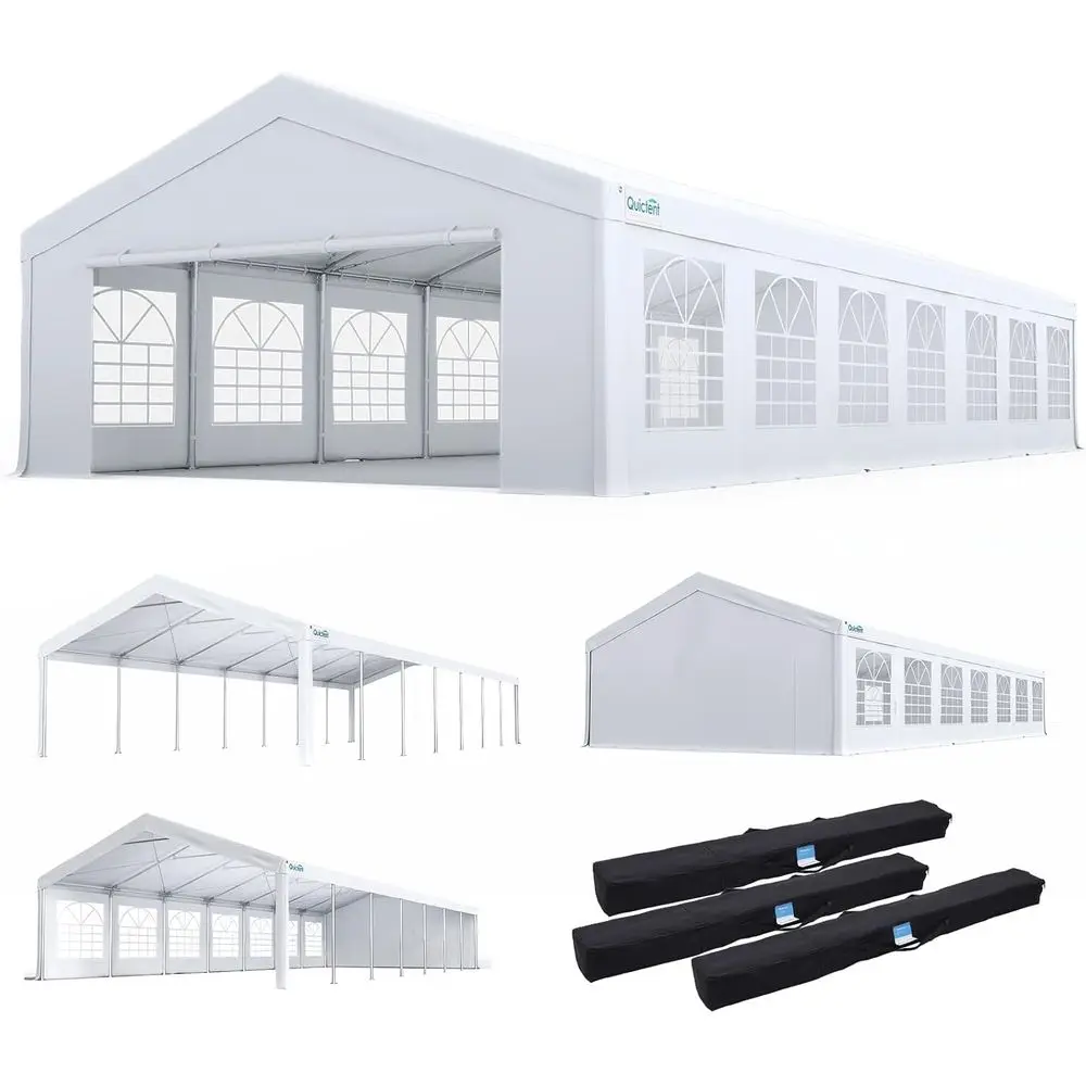 20x50t Heavy Duty Party Tent Upgraded Wedding Tent or Parties Event Shelter Outdoor with Storage Bags
20x50t Heavy Duty Party Tent Upgraded Wedding Tent or Parties Event Shelter Outdoor with Storage Bags