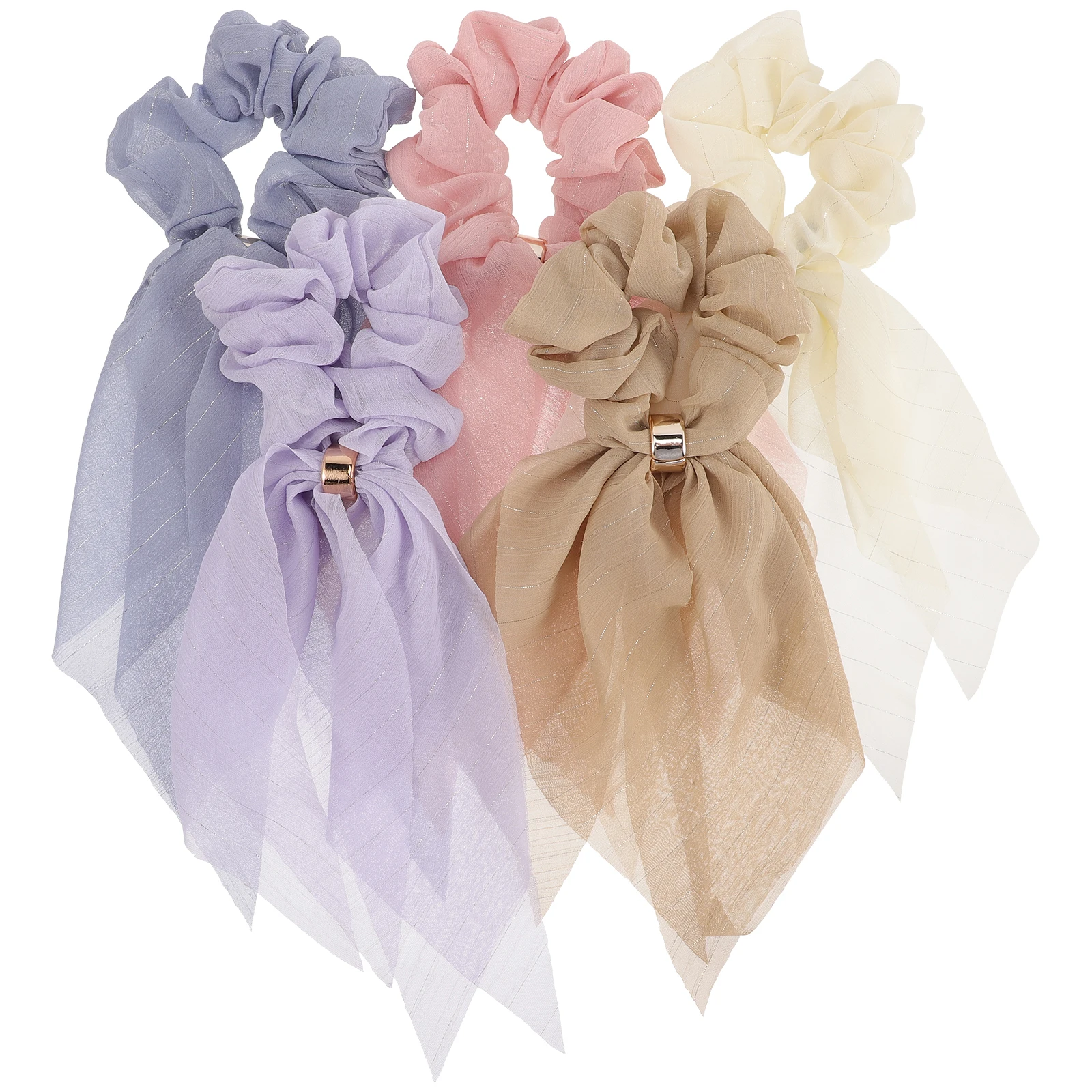 5pcs Hair Scrunchies Elastic Band Velvet Fabric Ribbon Design Smooth Surface Women Girls Accessories Fix Hair Bathing
5pcs Hair Scrunchies Elastic Band Velvet Fabric Ribbon Design Smooth Surface Women Girls Accessories Fix Hair Bathing
