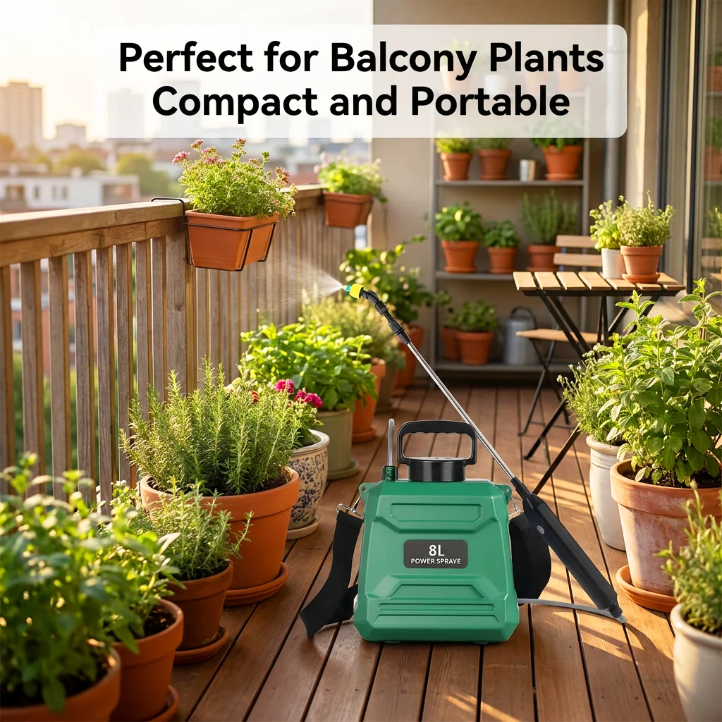 Electric Sprayer Portable Agricultural Sprayer for Home High-Pressure Pesticide Sprayer Garden Watering Flower Mist Machine
Electric Sprayer Portable Agricultural Sprayer for Home High-Pressure Pesticide Sprayer Garden Watering Flower Mist Machine