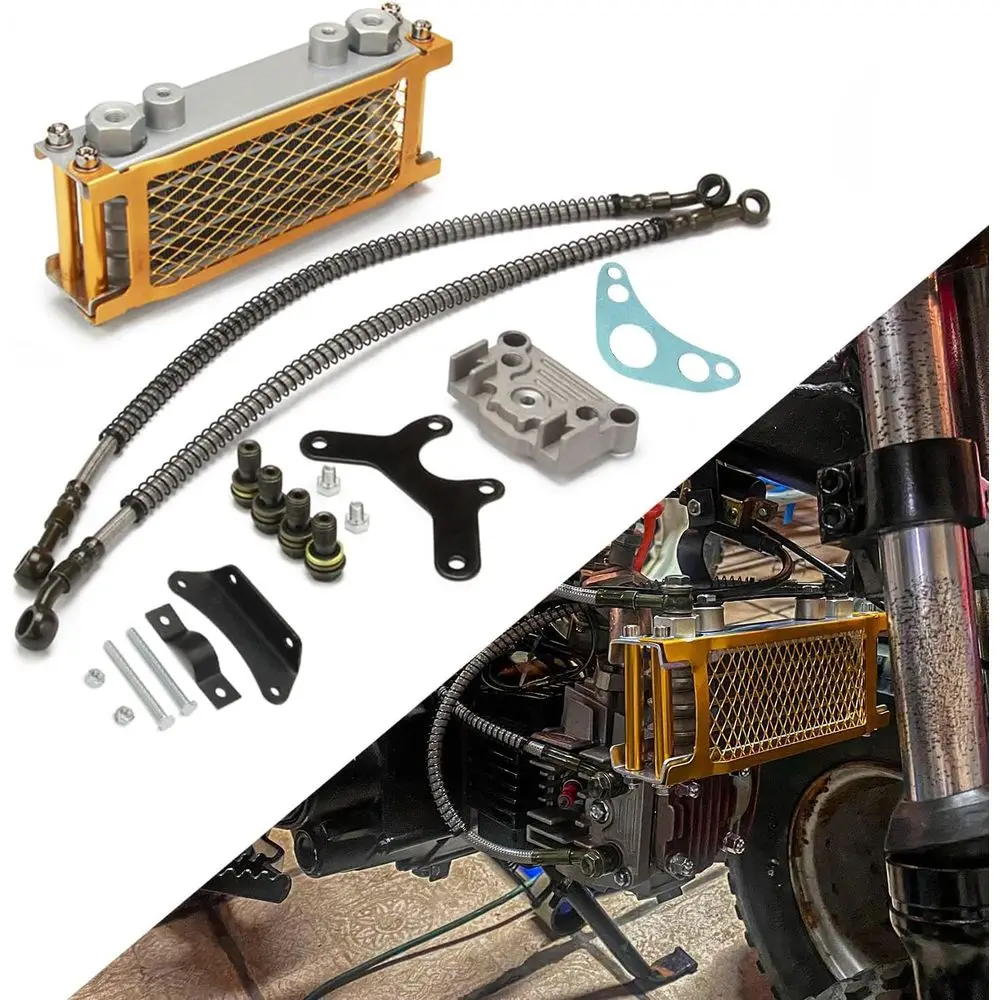 Oil Cooler Cooling Radiator Engine Kit Universal for CRF XR KLX 50 70 90 110 125 140cc SSR Taotao Coolster Kayo Apollo Dirt Pit
Oil Cooler Cooling Radiator Engine Kit Universal for CRF XR KLX 50 70 90 110 125 140cc SSR Taotao Coolster Kayo Apollo Dirt Pit