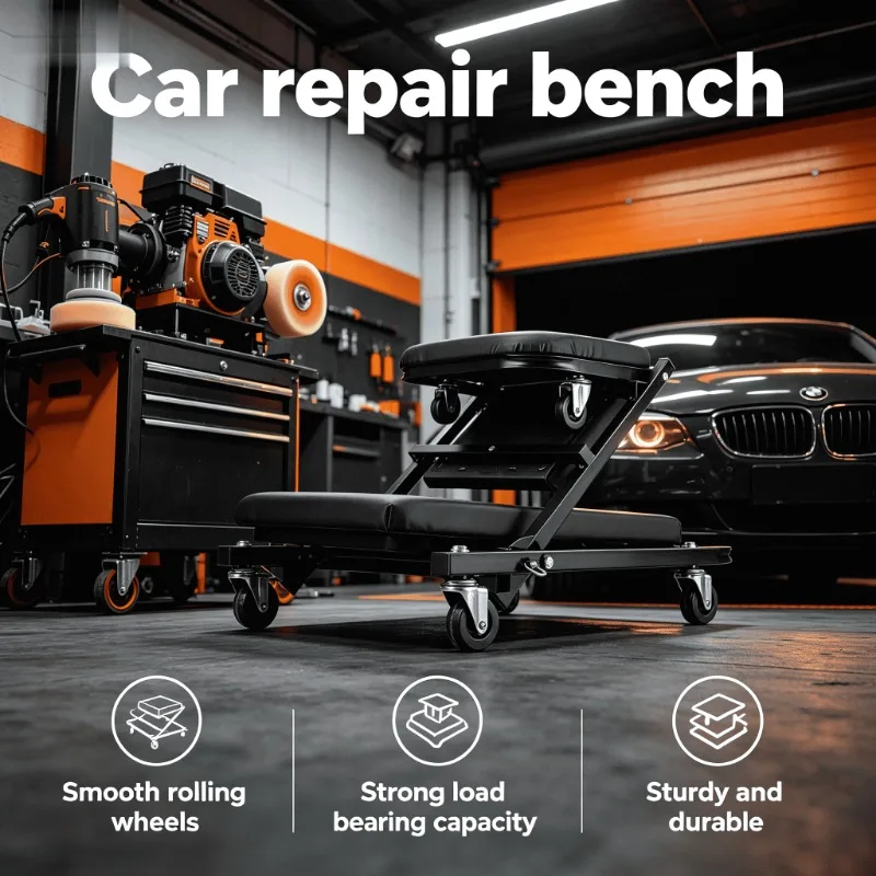 Foldable Padded Headrest Swivel Casters Lying Board Low Profile Rolling Car Creeper Heavy Duty Steel Frame Mechanic Garage
Foldable Padded Headrest Swivel Casters Lying Board Low Profile Rolling Car Creeper Heavy Duty Steel Frame Mechanic Garage
