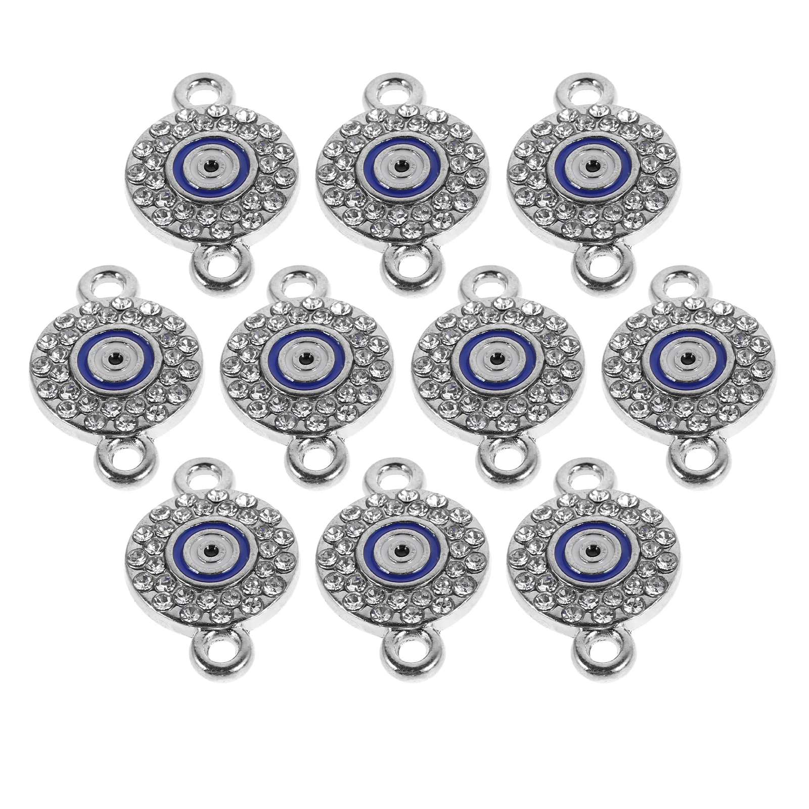 10pcs Evil Eye Connectors Evil Eye Charms For Jewelry Making Evil Eye Hanging Ornament Connector Charms Jewelry Making Pendants
10pcs Evil Eye Connectors Evil Eye Charms For Jewelry Making Evil Eye Hanging Ornament Connector Charms Jewelry Making Pendants
