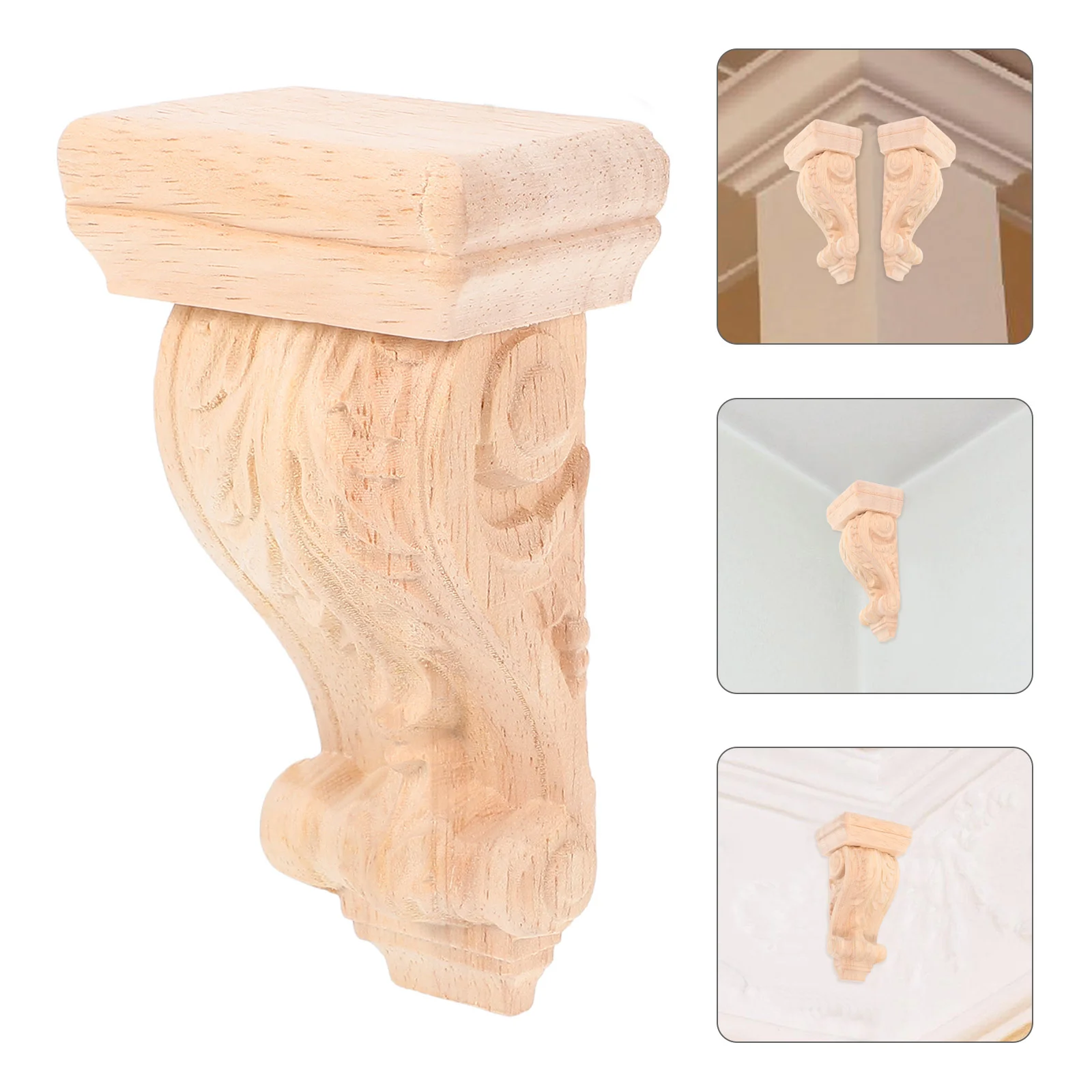 Carved Wood Capital Vintage Decor Roman Column Cabinet Home Furniture Decorative
Carved Wood Capital Vintage Decor Roman Column Cabinet Home Furniture Decorative