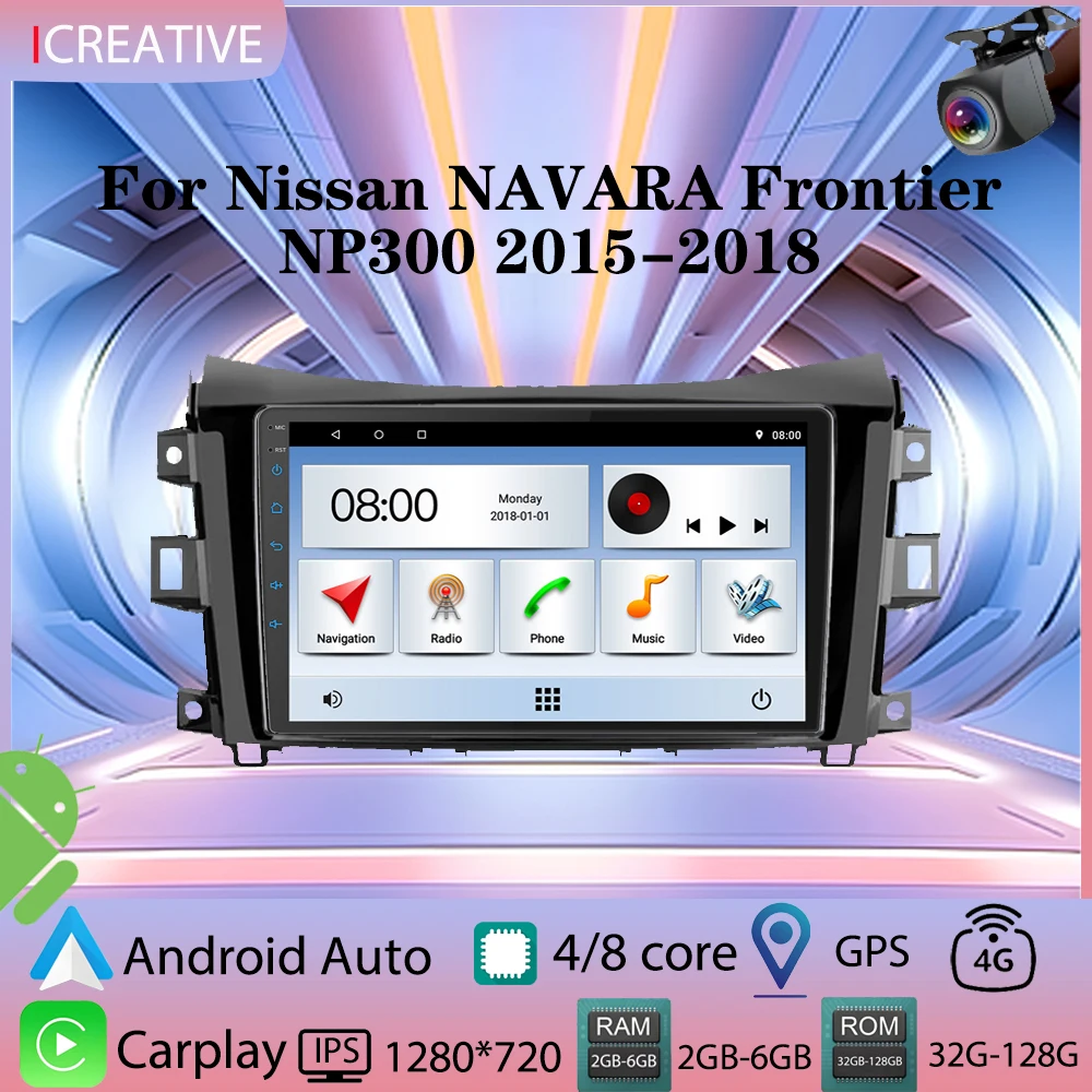 Car Radio for Nissan NAVARA Frontier NP300 2015-2018 Carplay Multimedia Player Stereo Autoaudio Android Head Unit Navigation GPS
Car Radio for Nissan NAVARA Frontier NP300 2015-2018 Carplay Multimedia Player Stereo Autoaudio Android Head Unit Navigation GPS