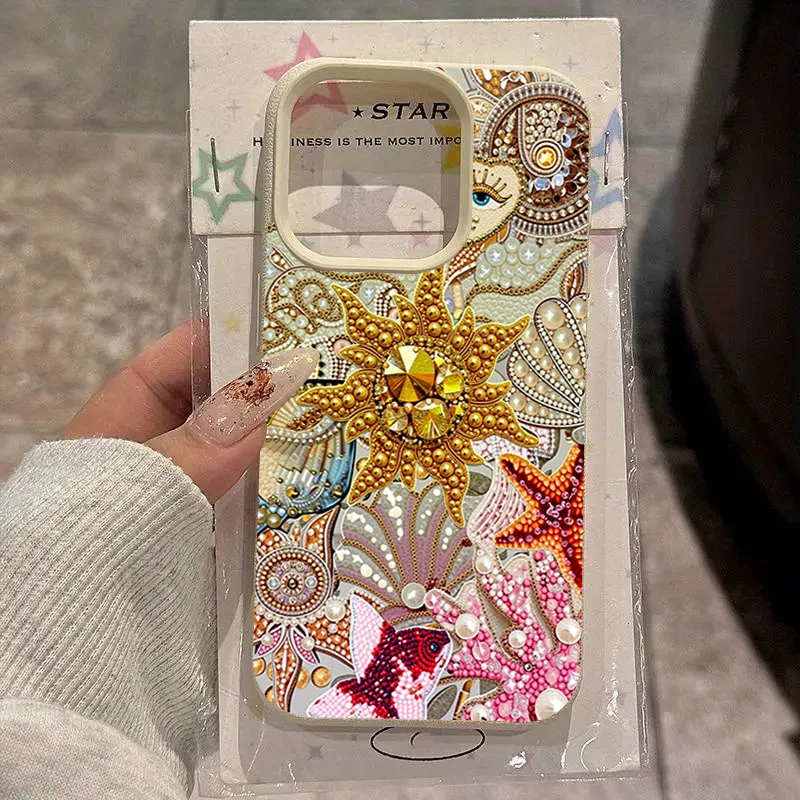 Starfish Sun Pattern Silicone Phone Case For iPhone 17 Pro Max 16 15 14 13 12 11 Pro 15 Plus 17 Air Shockproof Soft Cover
Starfish Sun Pattern Silicone Phone Case For iPhone 17 Pro Max 16 15 14 13 12 11 Pro 15 Plus 17 Air Shockproof Soft Cover