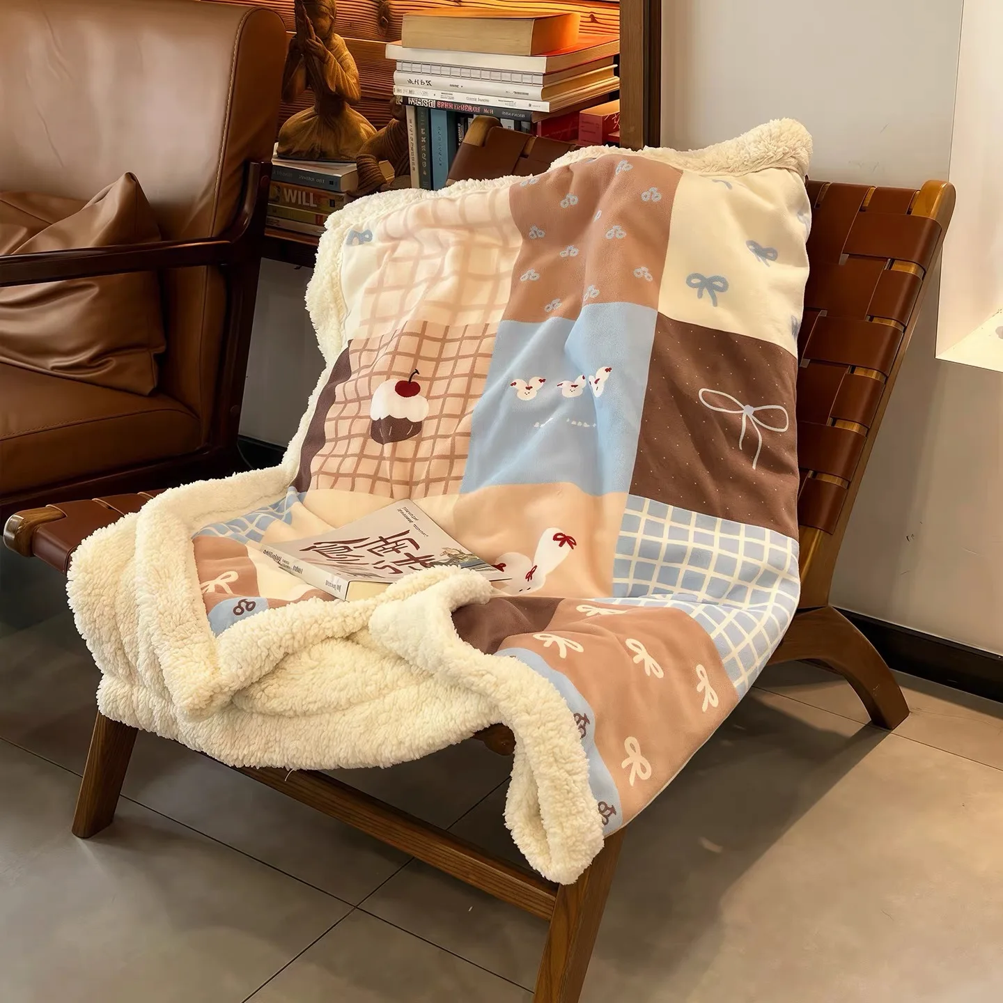 Thickened Milk Velvet Blanket Lamb Velvet Office Nap Double-sided Warm Sofa Cover Blanket Ins Style All-Season High Warmth
Thickened Milk Velvet Blanket Lamb Velvet Office Nap Double-sided Warm Sofa Cover Blanket Ins Style All-Season High Warmth